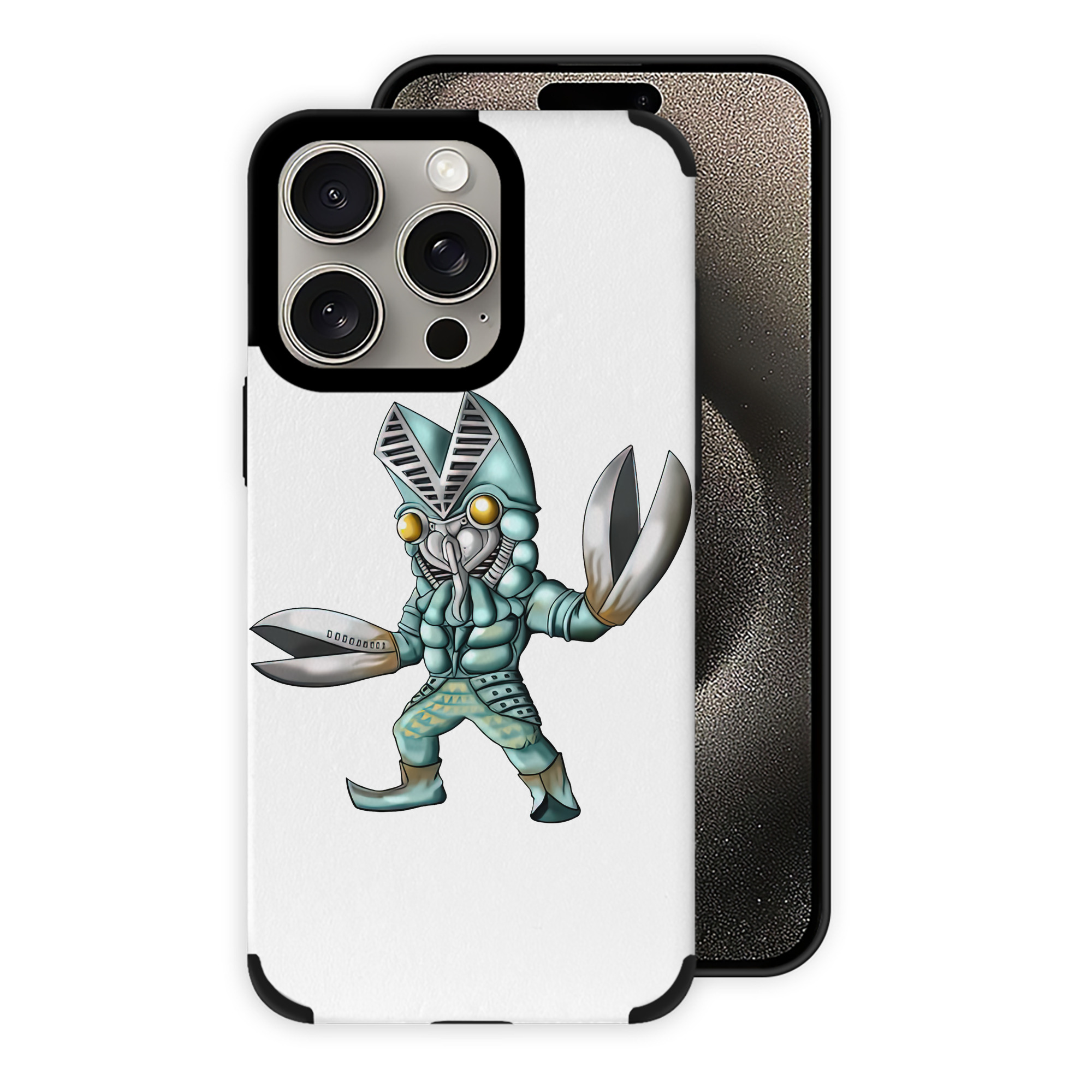 （画像用） ウルトラマン Ultraman 【iPhone15ProMax対応】 PUレザー スマホケース 耐衝撃＆黄変防止