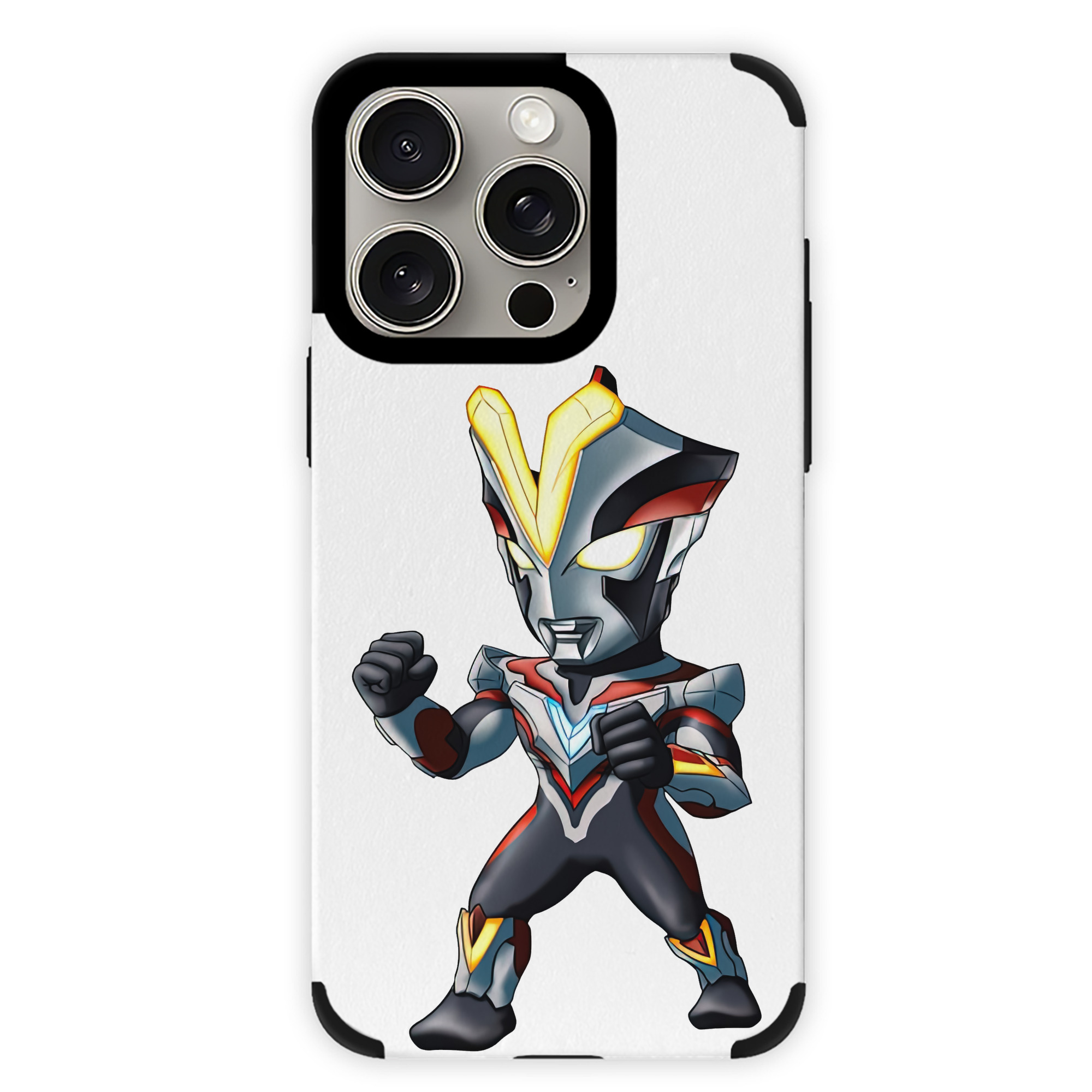 （画像用） ウルトラマン Ultraman 【iPhone15ProMax対応】 PUレザー スマホケース 耐衝撃＆黄変防止