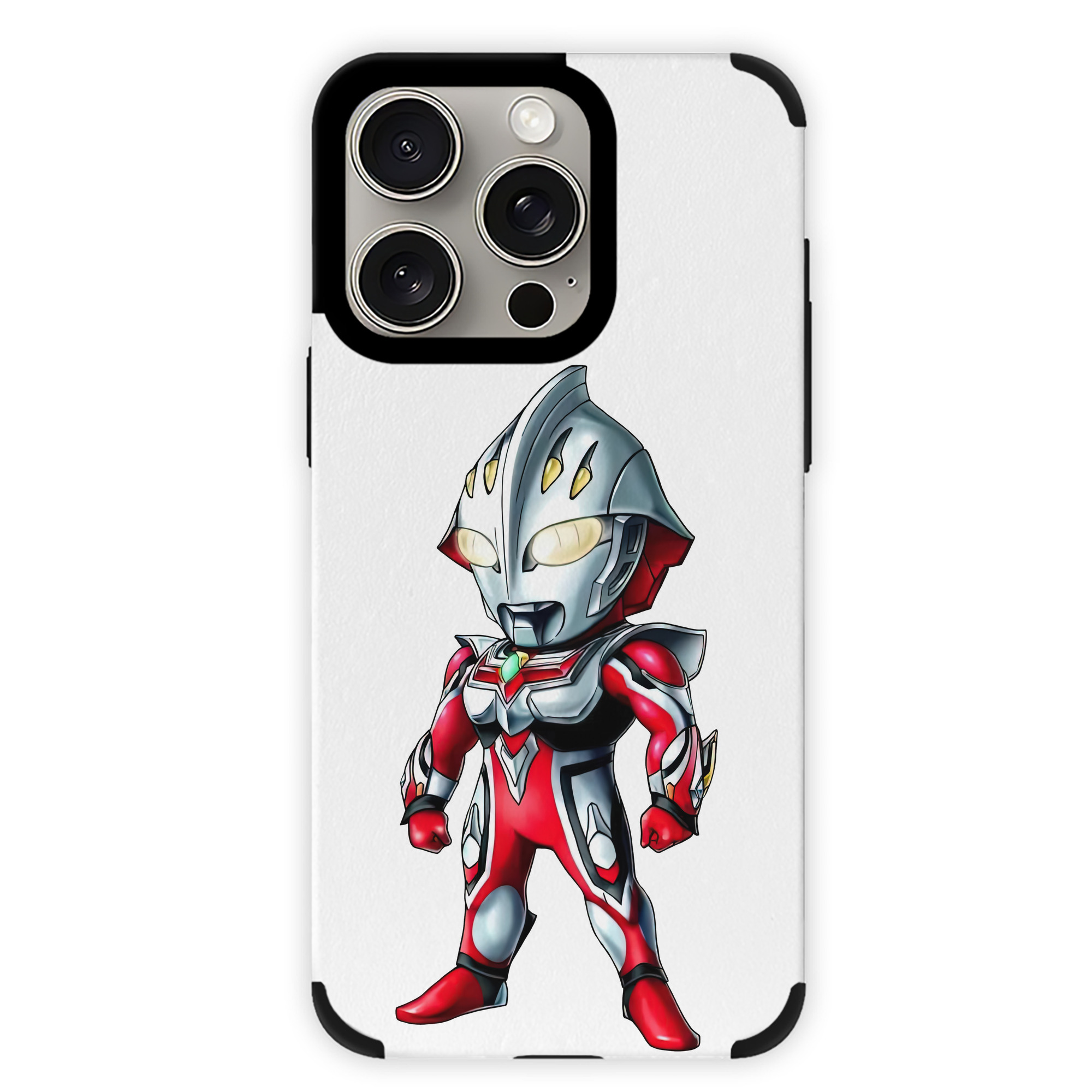 （画像用） ウルトラマン Ultraman 【iPhone15ProMax対応】 PUレザー スマホケース 耐衝撃＆黄変防止