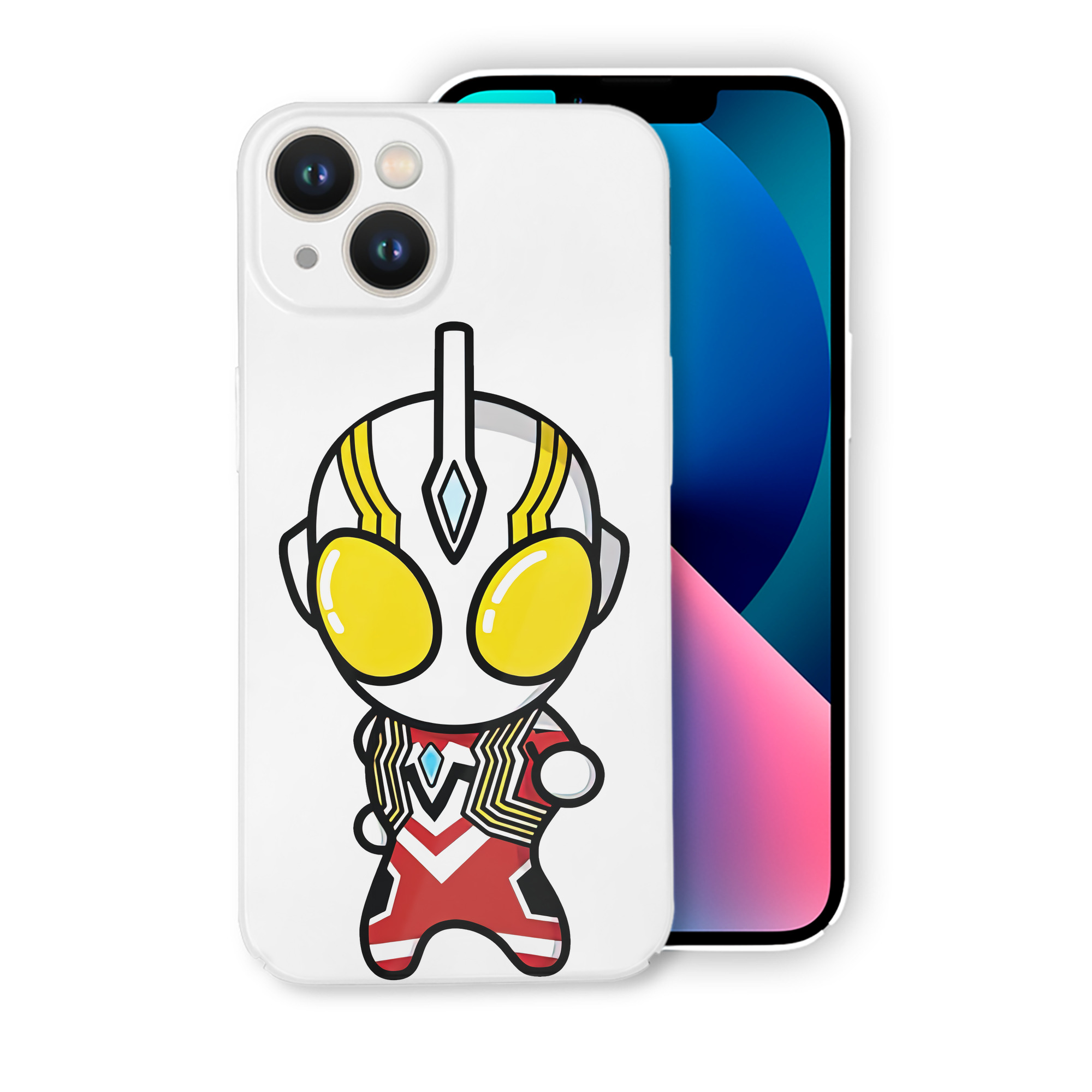 （画像用） ウルトラマン Ultraman 【iPhone 14シリーズ対応】ハードケース