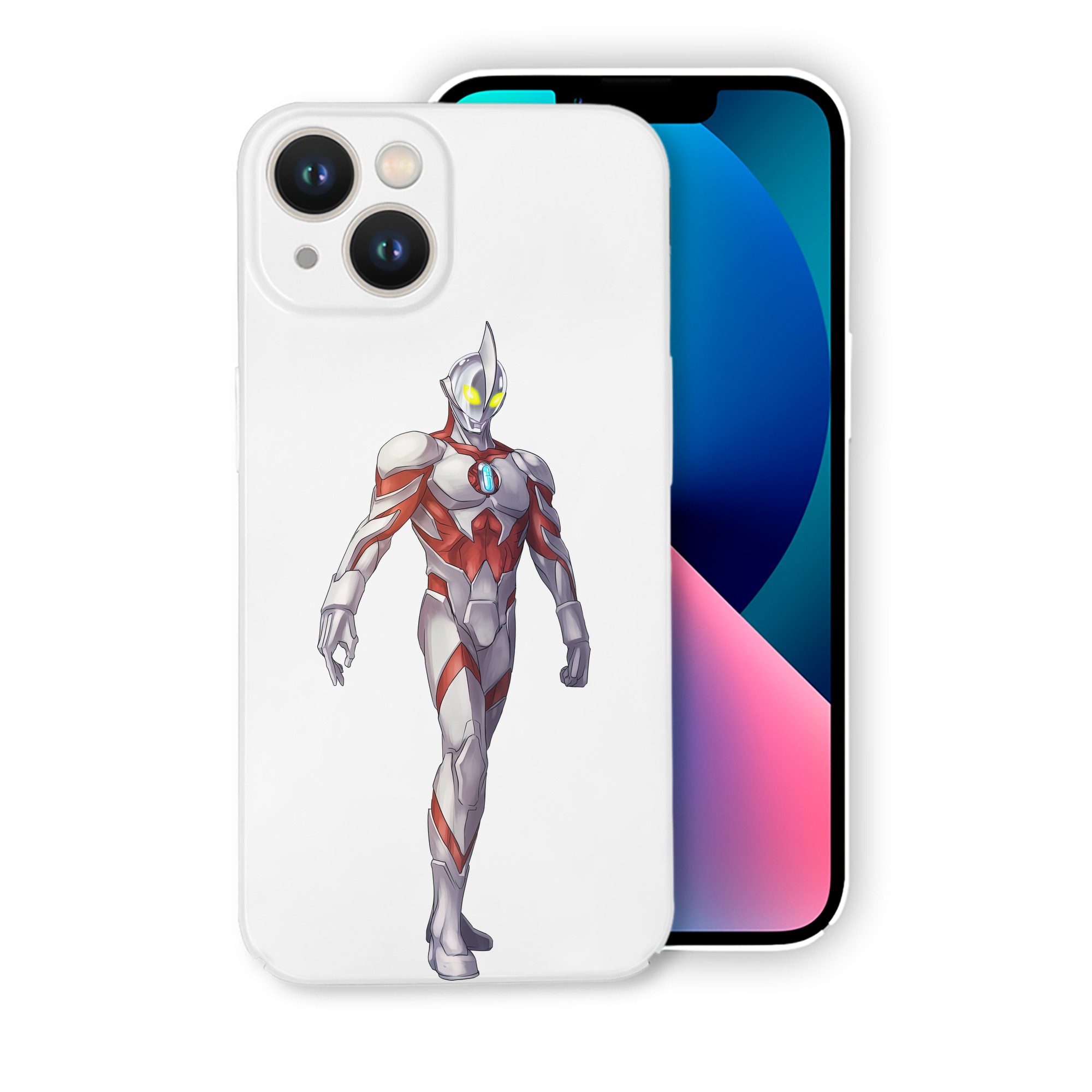 （画像用） ウルトラマン Ultraman 【iPhone 14シリーズ対応】ハードケース