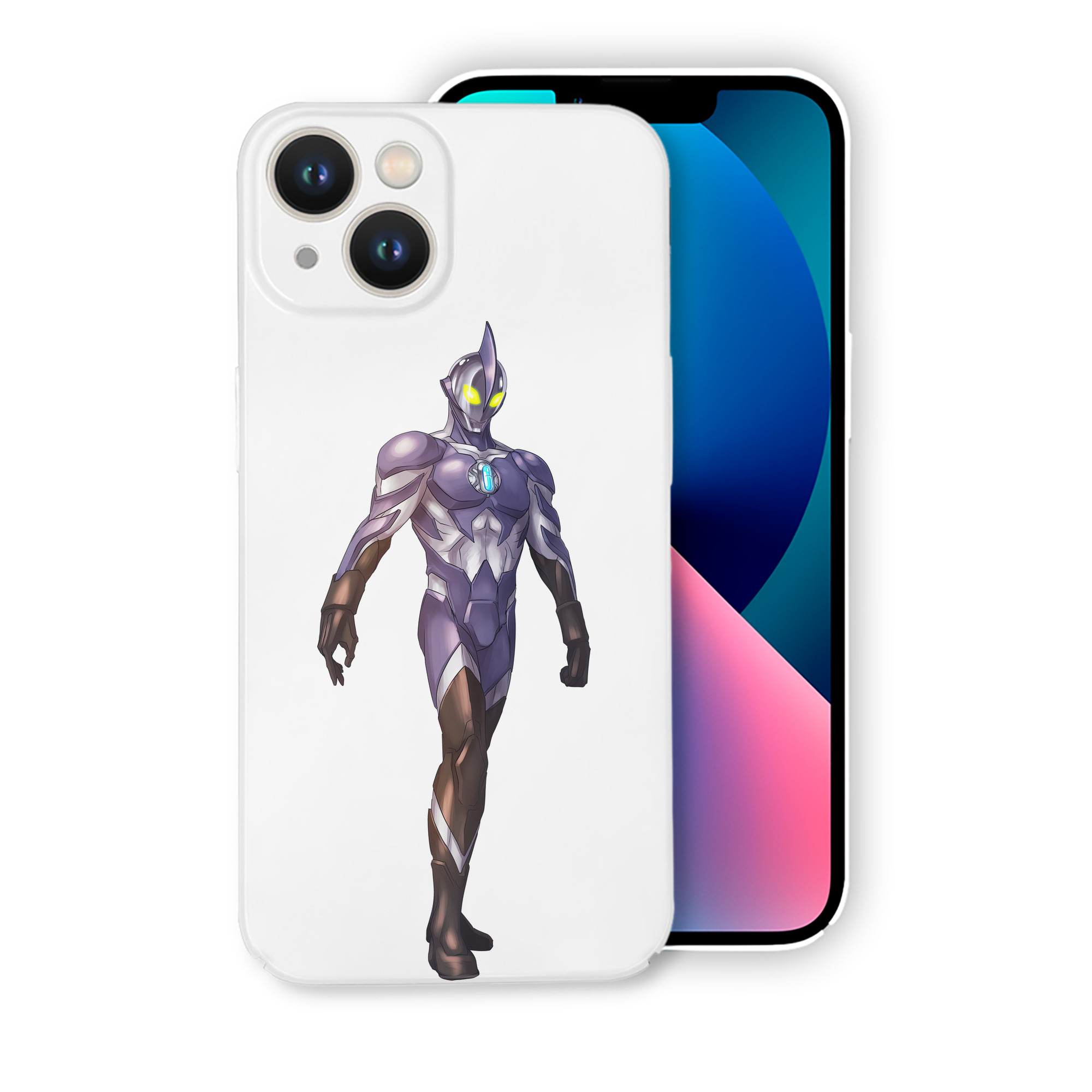 （画像用） ウルトラマン Ultraman 【iPhone 14シリーズ対応】ハードケース