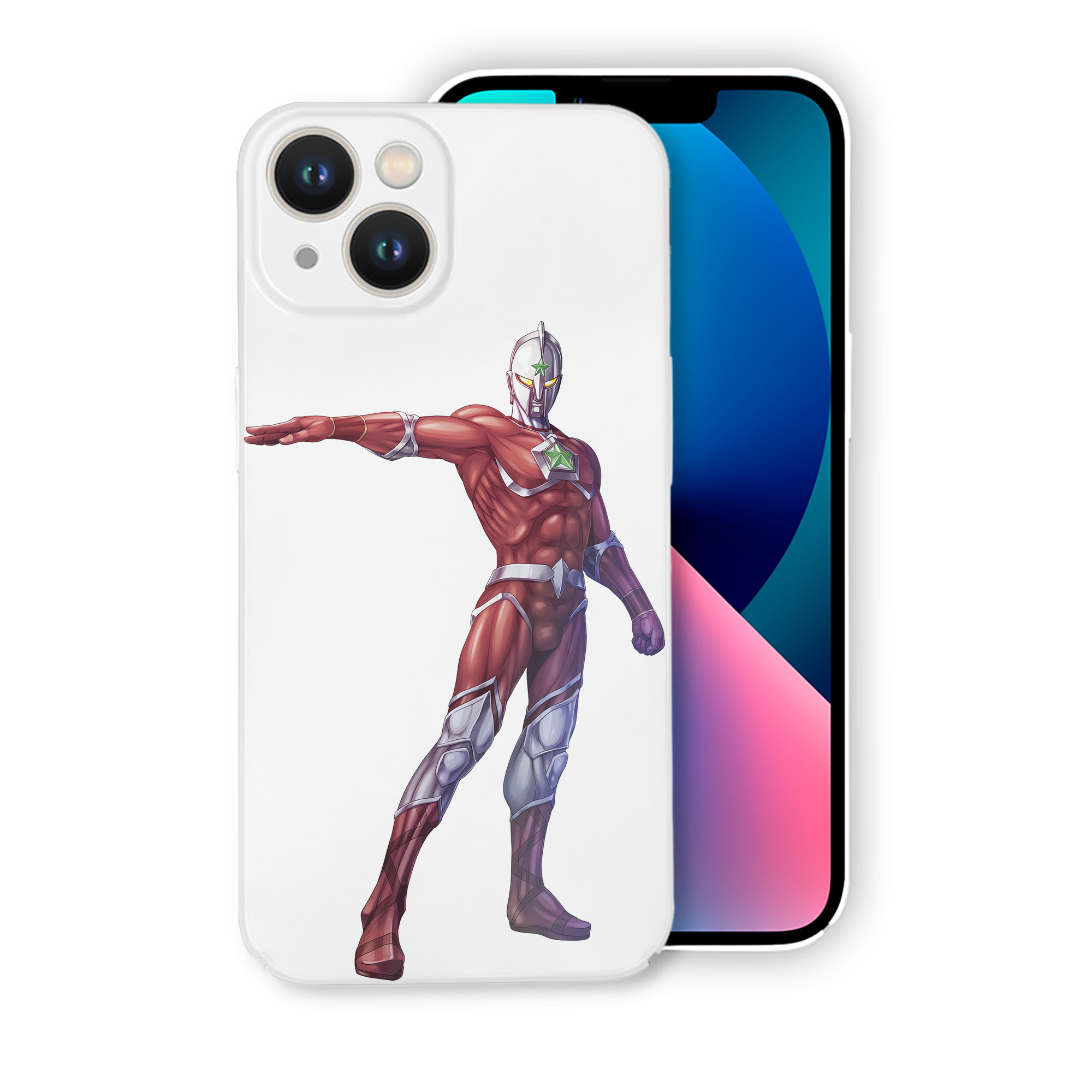 （画像用） ウルトラマン Ultraman 【iPhone 14シリーズ対応】ハードケース