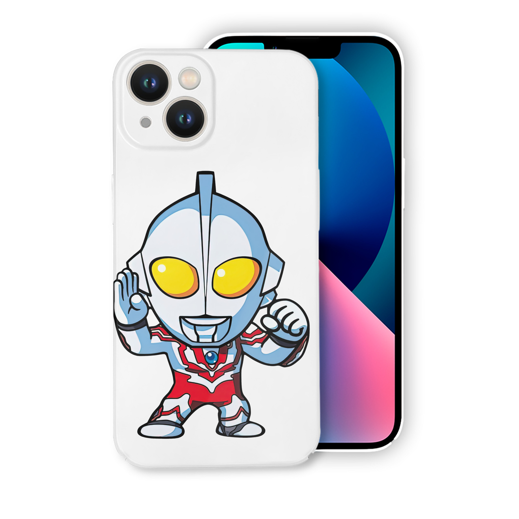 （画像用） ウルトラマン Ultraman 【iPhone 14シリーズ対応】ハードケース