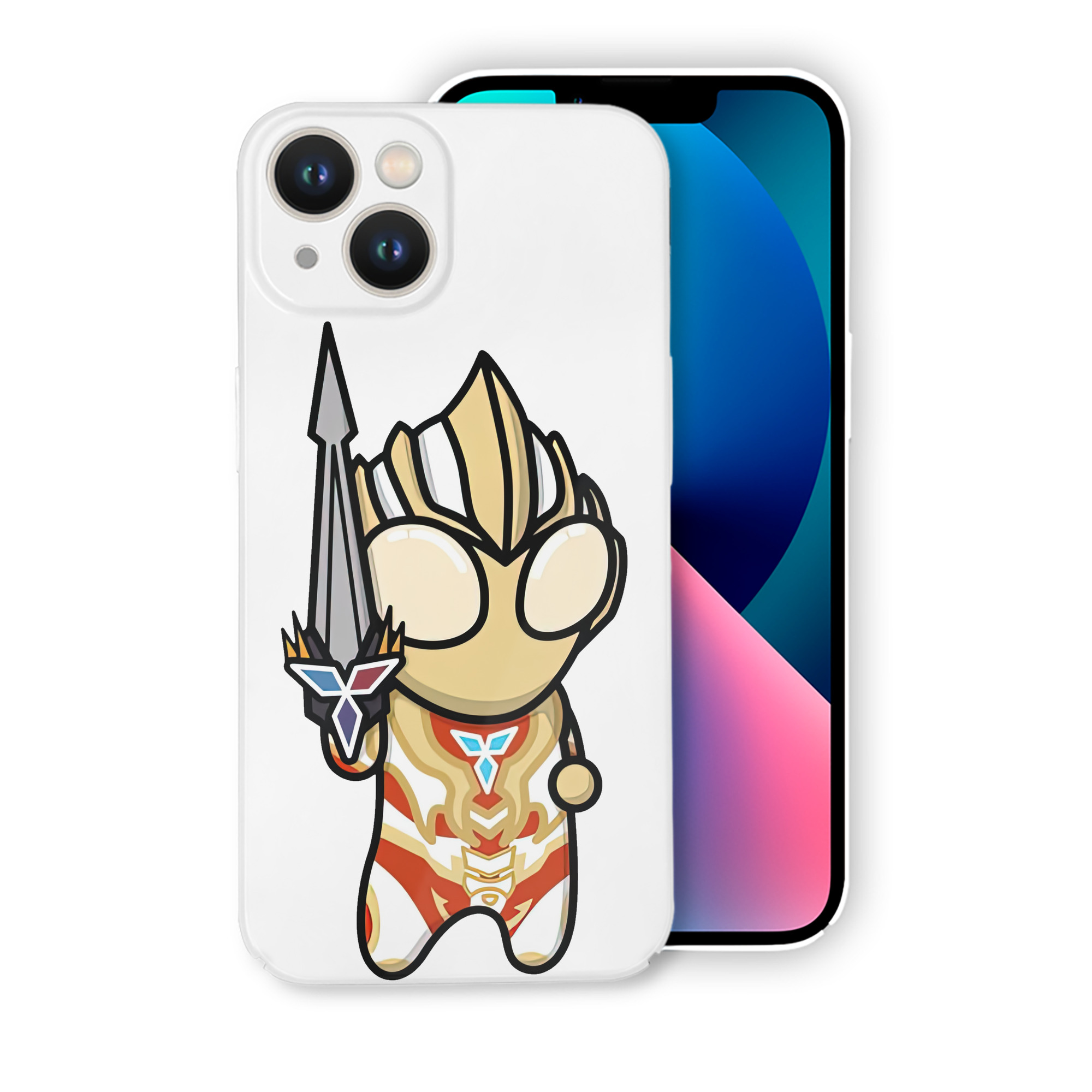 （画像用） ウルトラマン Ultraman 【iPhone 14シリーズ対応】ハードケース