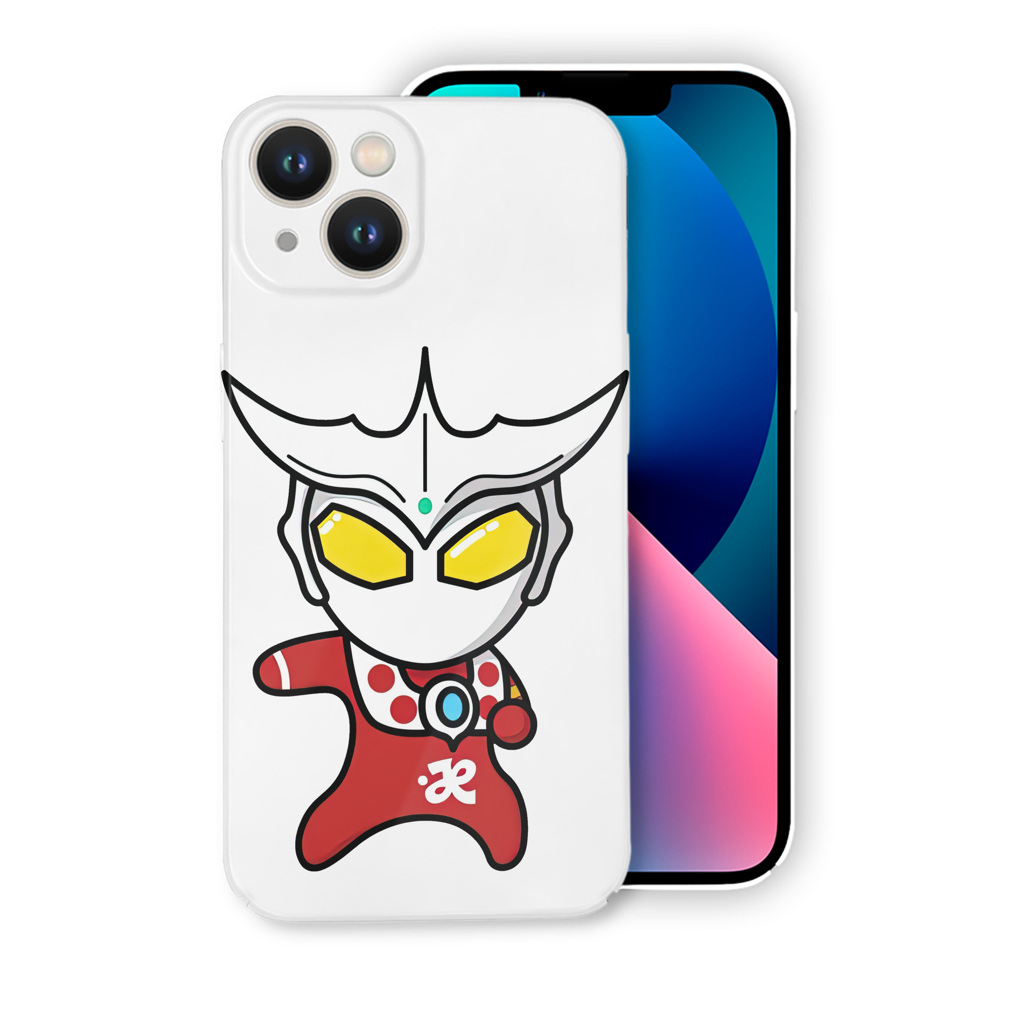 （画像用） ウルトラマン Ultraman 【iPhone 14シリーズ対応】ハードケース