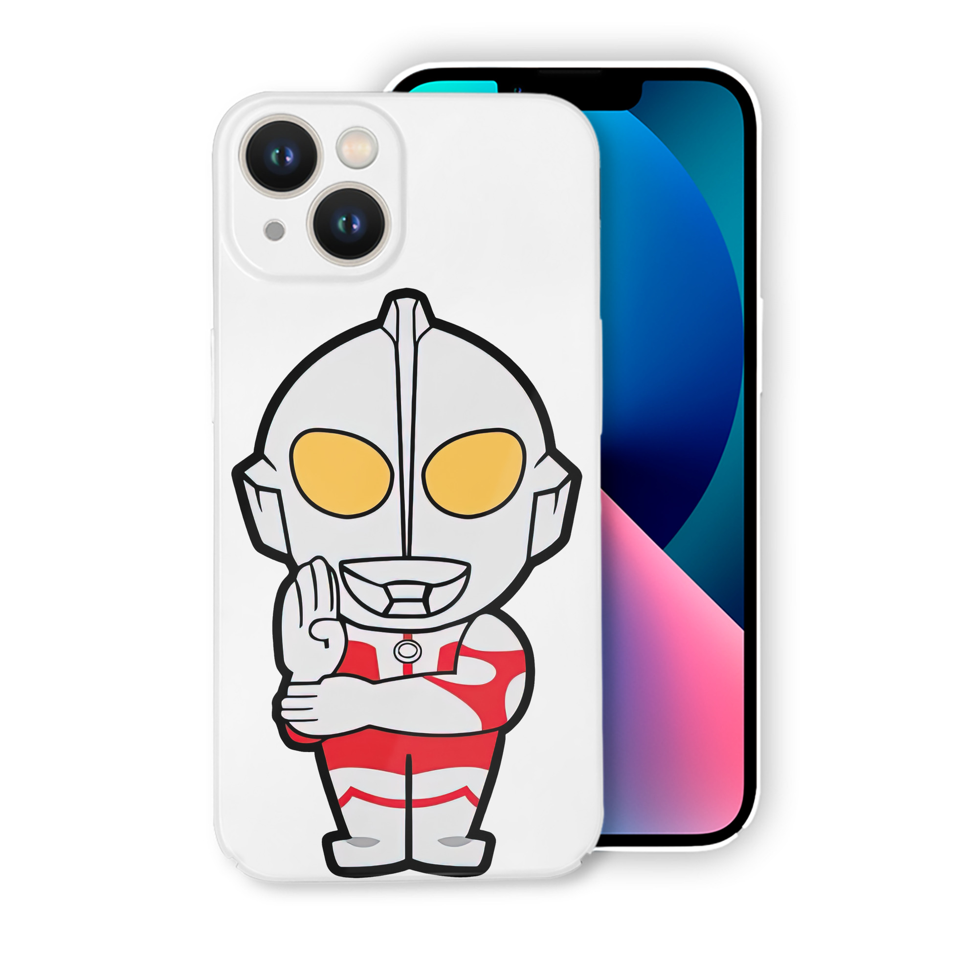 （画像用） ウルトラマン Ultraman 【iPhone 14シリーズ対応】ハードケース