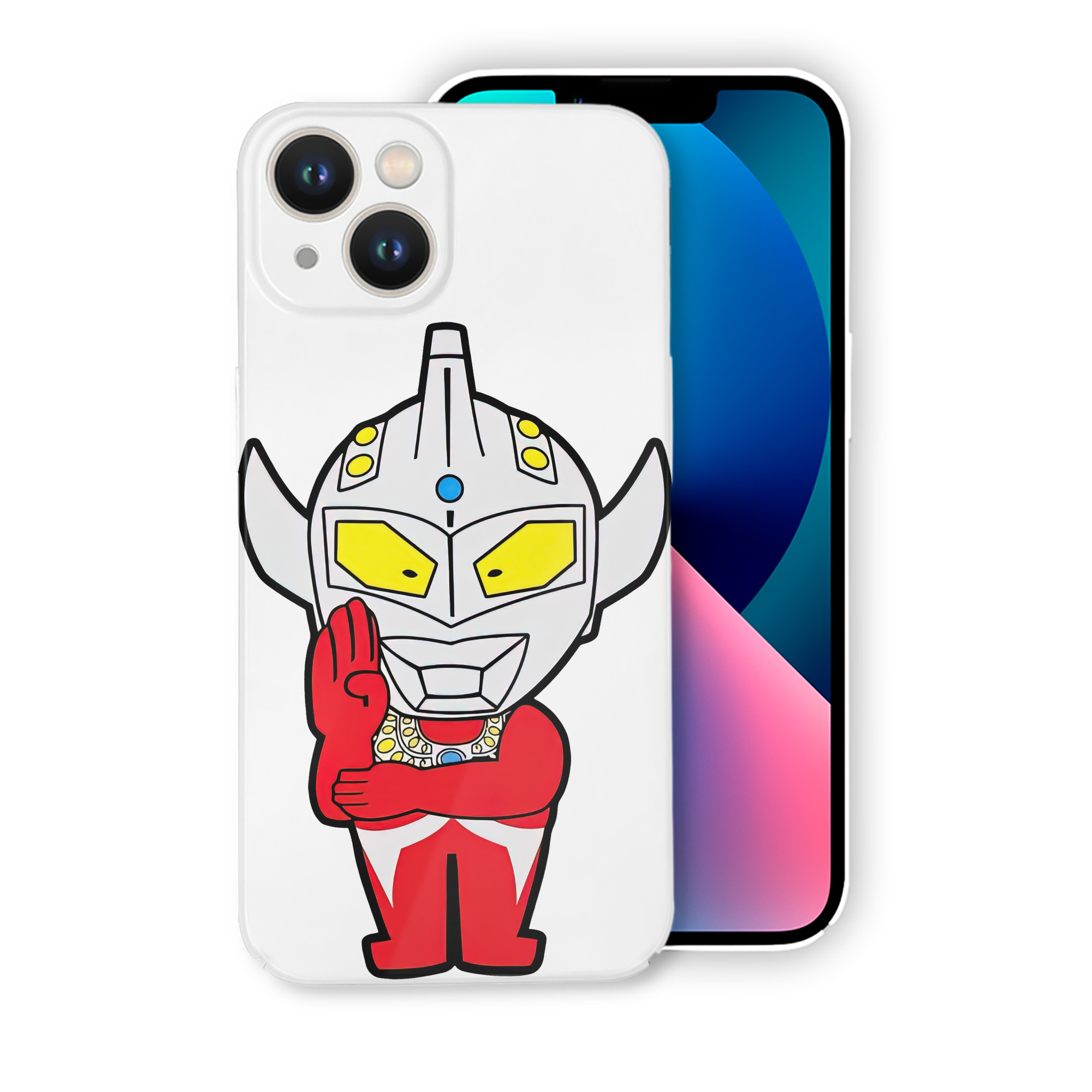 （画像用） ウルトラマン Ultraman 【iPhone 14シリーズ対応】ハードケース