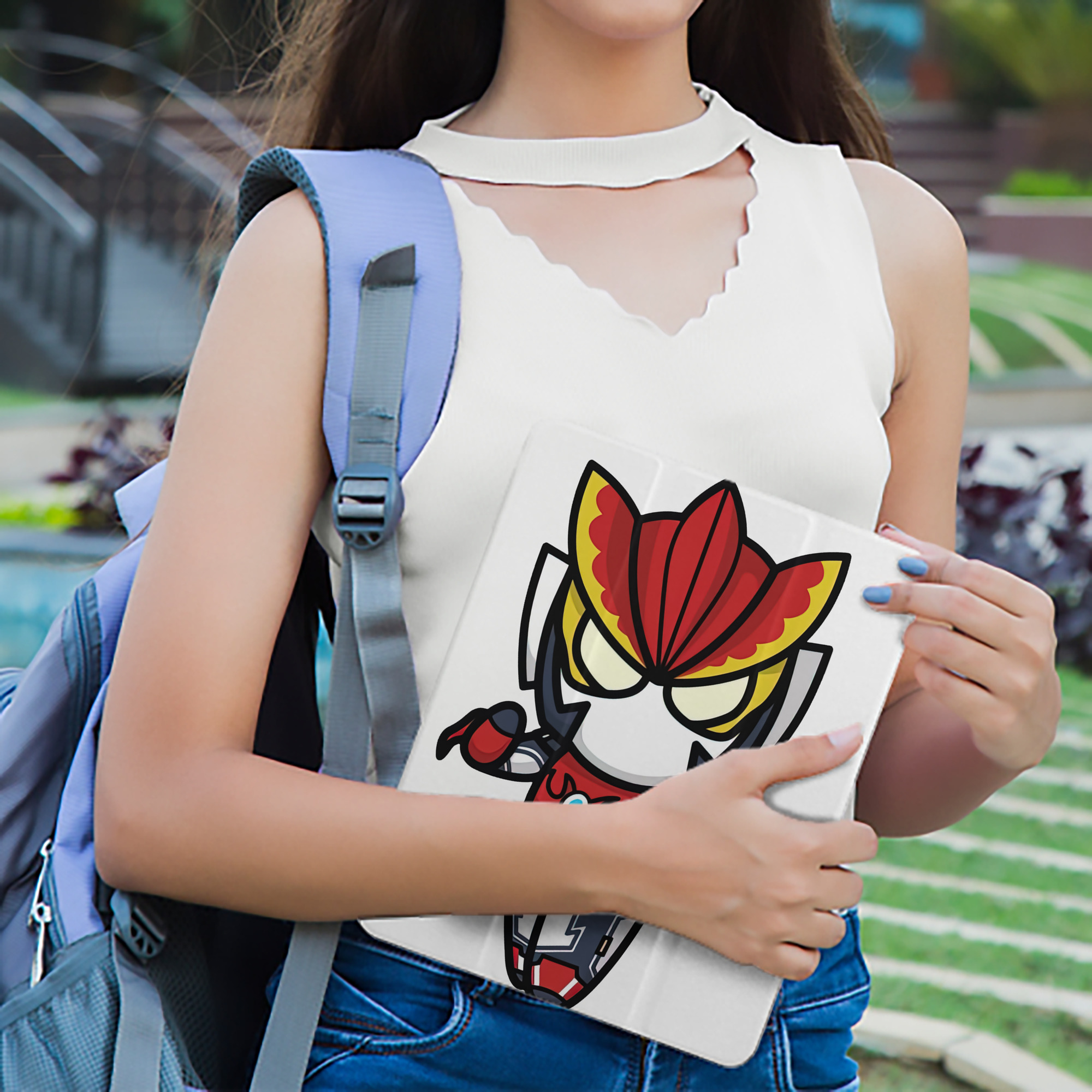 ウルトラマン Ultraman IPad ケース ペン収納付き 三つ折りスタンド PUレザー×シリコン 対応機種9.5/10.5/10.9インチ
