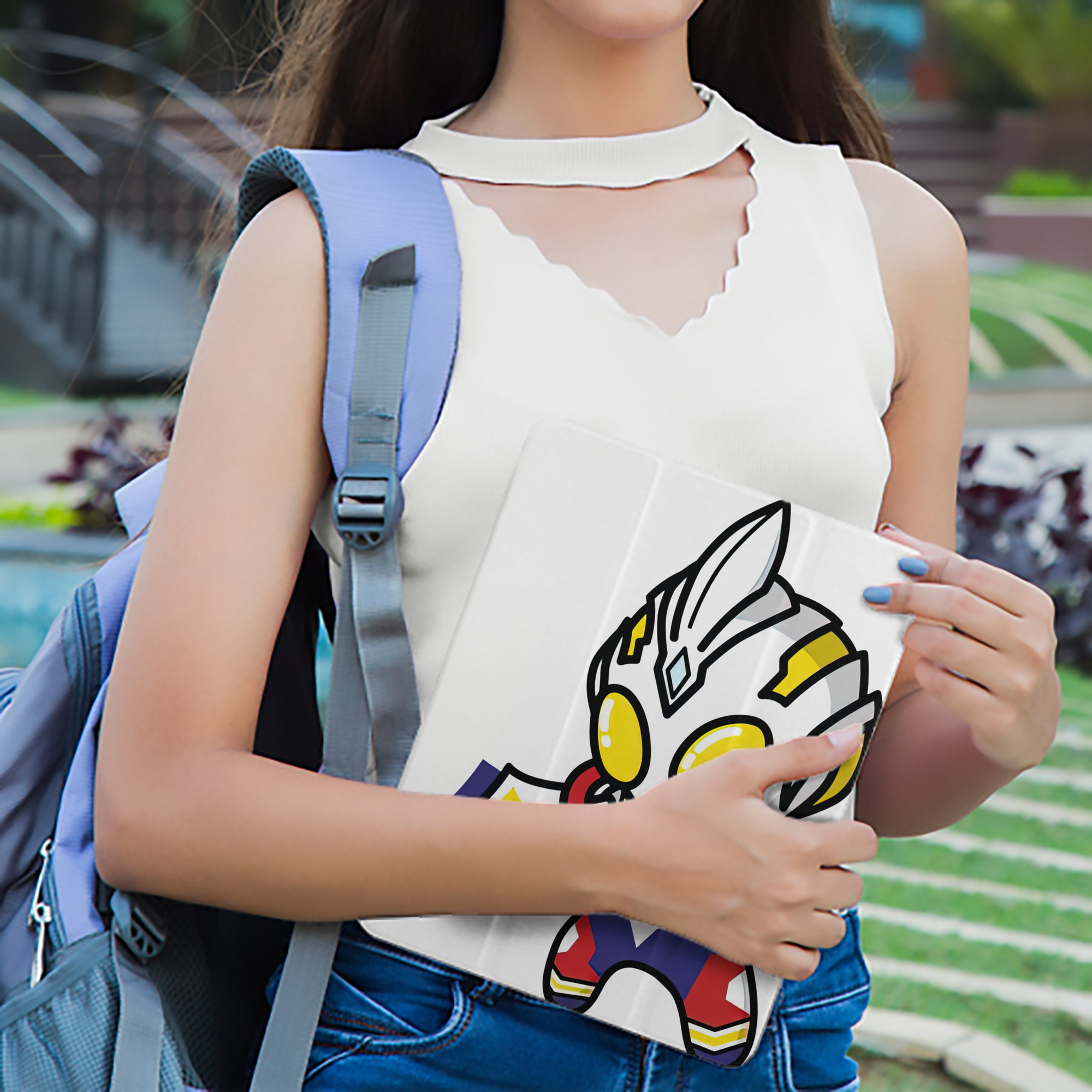 ウルトラマン Ultraman IPad ケース ペン収納付き 三つ折りスタンド PUレザー×シリコン 対応機種9.5/10.5/10.9インチ