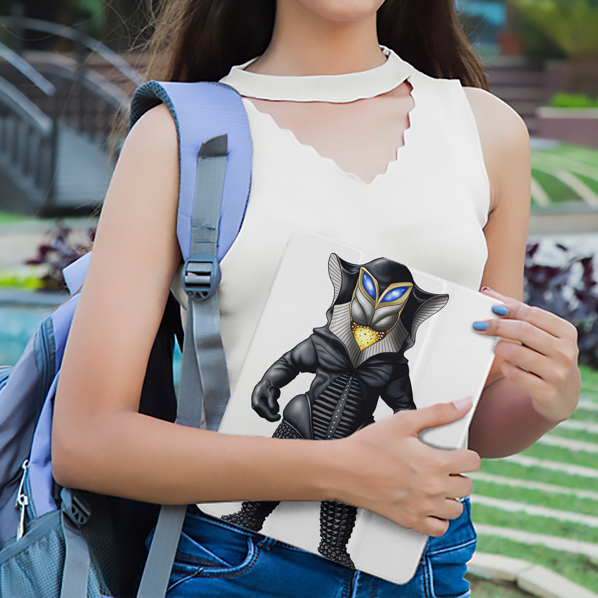 ウルトラマン Ultraman IPad ケース ペン収納付き 三つ折りスタンド PUレザー×シリコン 対応機種9.5/10.5/10.9インチ
