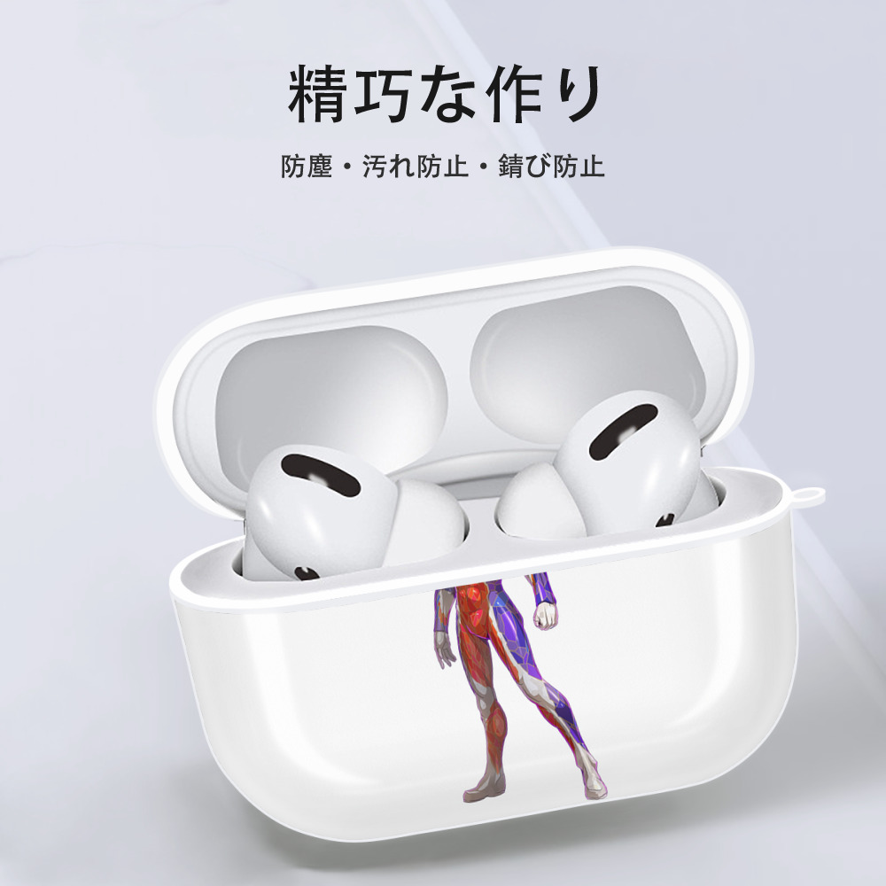 ウルトラマン Ultraman 【AirPods Pro用】ハードシェル保護ケース 耐衝撃・防指紋・カラビナ付き商品仕様