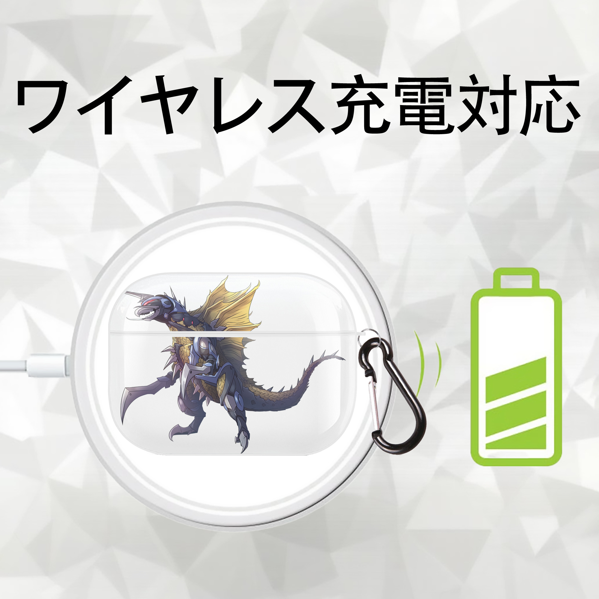 ウルトラマン Ultraman 【AirPods Pro用】ハードシェル保護ケース 耐衝撃・防指紋・カラビナ付き商品仕様