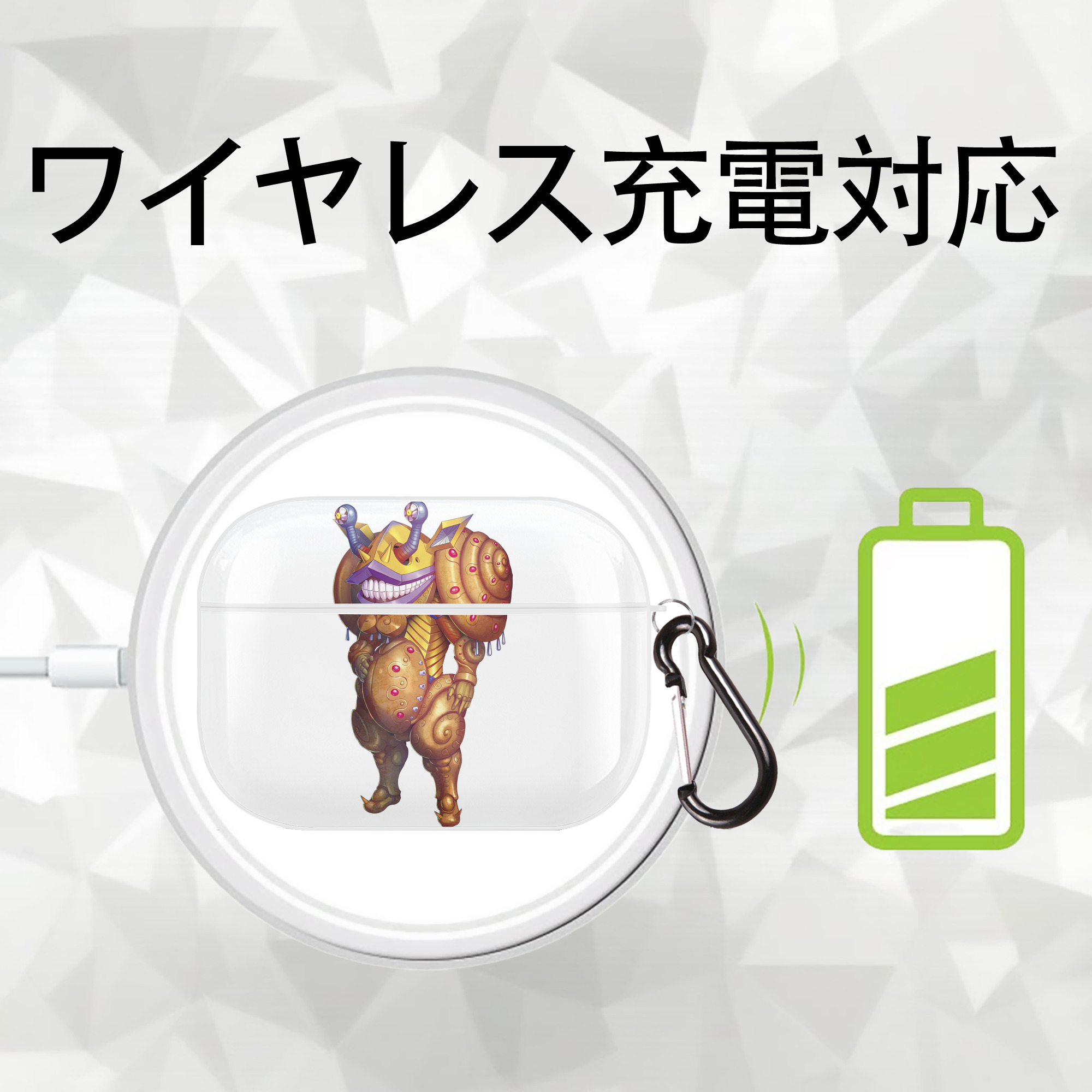 ウルトラマン Ultraman 【AirPods Pro用】ハードシェル保護ケース 耐衝撃・防指紋・カラビナ付き商品仕様
