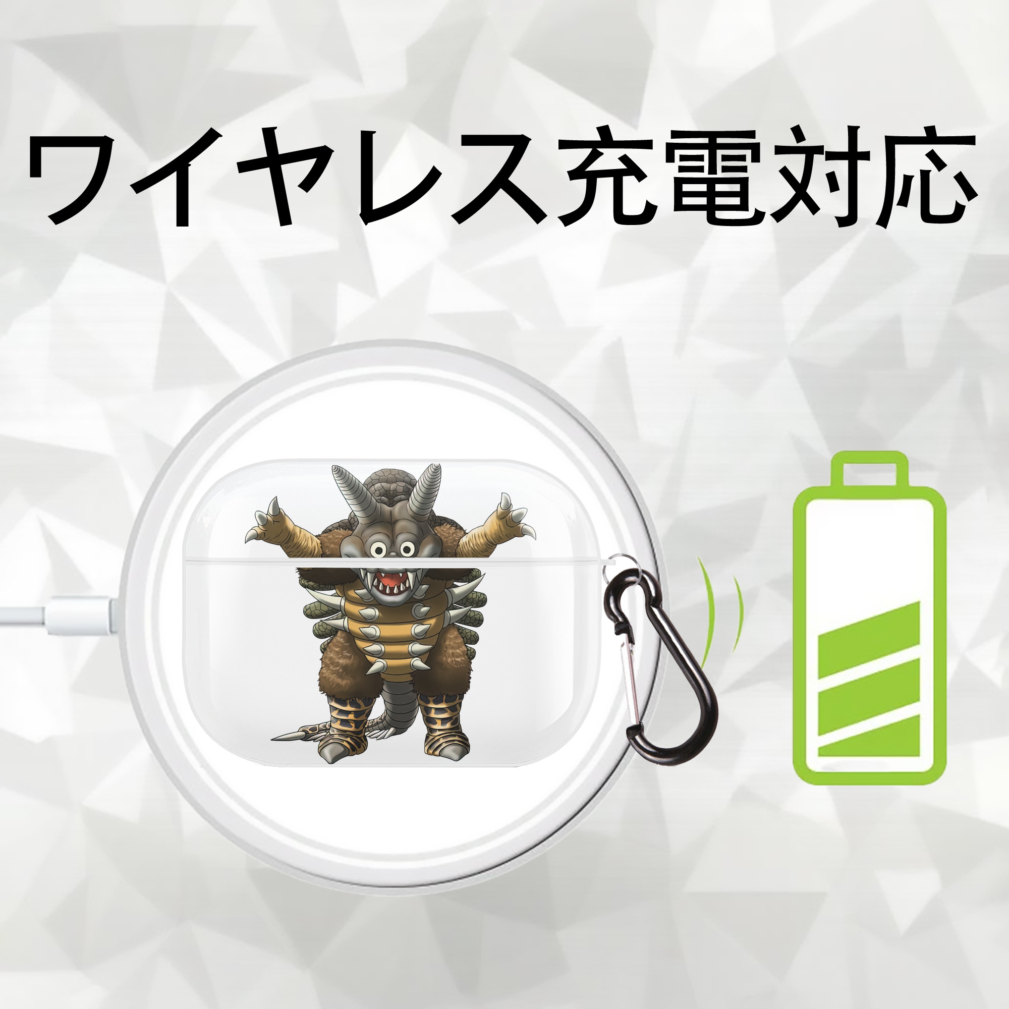 ウルトラマン Ultraman 【AirPods Pro用】ハードシェル保護ケース 耐衝撃・防指紋・カラビナ付き商品仕様