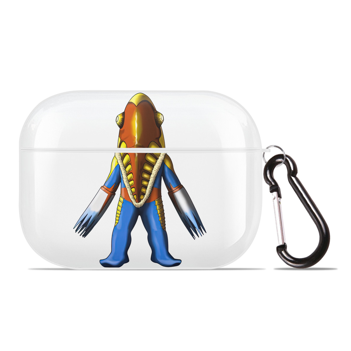 （画像用） ウルトラマン Ultraman 【AirPods Pro用】ハードシェル保護ケース 耐衝撃・防指紋・カラビナ付き商品仕様