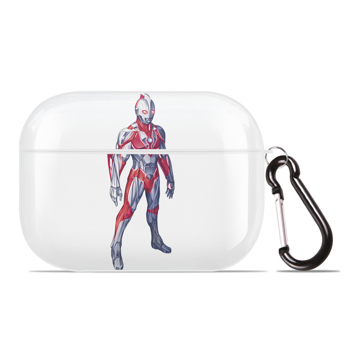 （画像用） ウルトラマン Ultraman 【AirPods Pro用】ハードシェル保護ケース 耐衝撃・防指紋・カラビナ付き商品仕様