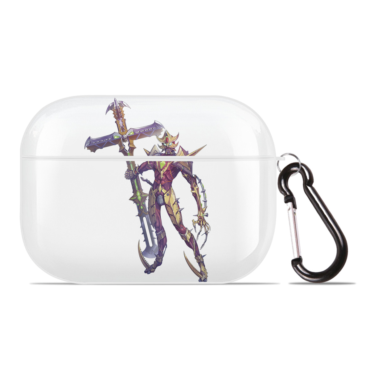 （画像用） ウルトラマン Ultraman 【AirPods Pro用】ハードシェル保護ケース 耐衝撃・防指紋・カラビナ付き商品仕様