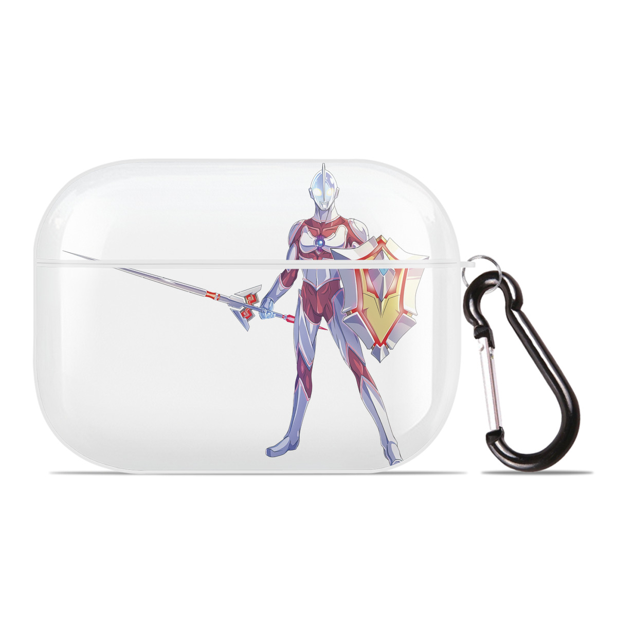 （画像用） ウルトラマン Ultraman 【AirPods Pro用】ハードシェル保護ケース 耐衝撃・防指紋・カラビナ付き商品仕様