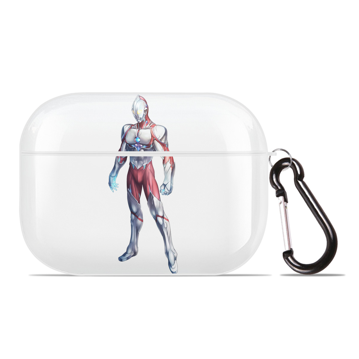 （画像用） ウルトラマン Ultraman 【AirPods Pro用】ハードシェル保護ケース 耐衝撃・防指紋・カラビナ付き商品仕様