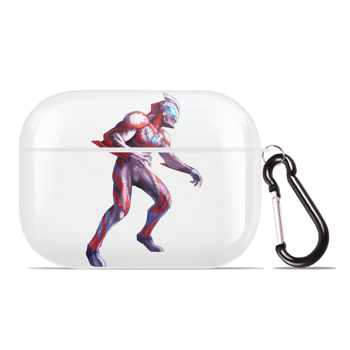 （画像用） ウルトラマン Ultraman 【AirPods Pro用】ハードシェル保護ケース 耐衝撃・防指紋・カラビナ付き商品仕様