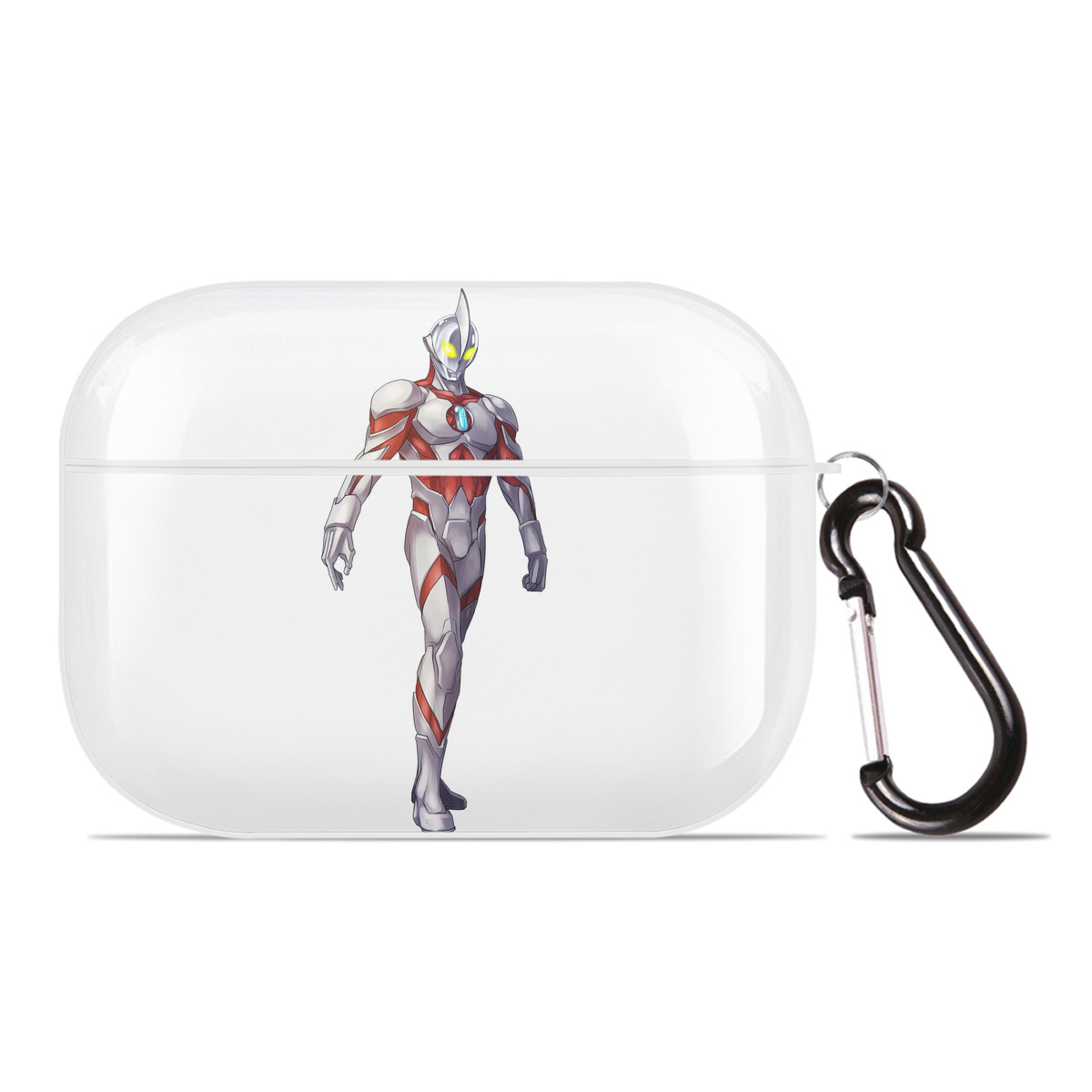 （画像用） ウルトラマン Ultraman 【AirPods Pro用】ハードシェル保護ケース 耐衝撃・防指紋・カラビナ付き商品仕様