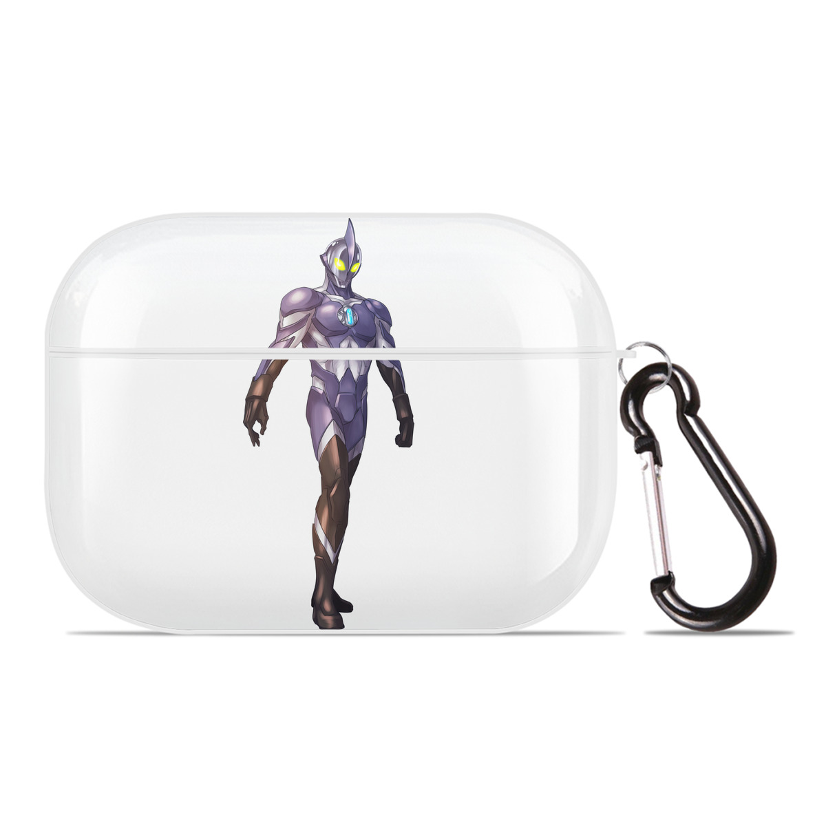 （画像用） ウルトラマン Ultraman 【AirPods Pro用】ハードシェル保護ケース 耐衝撃・防指紋・カラビナ付き商品仕様
