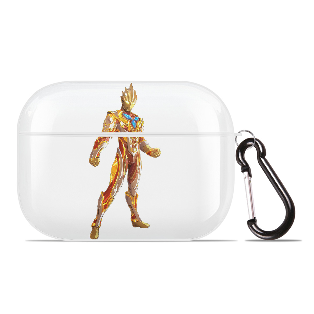 （画像用） ウルトラマン Ultraman 【AirPods Pro用】ハードシェル保護ケース 耐衝撃・防指紋・カラビナ付き商品仕様