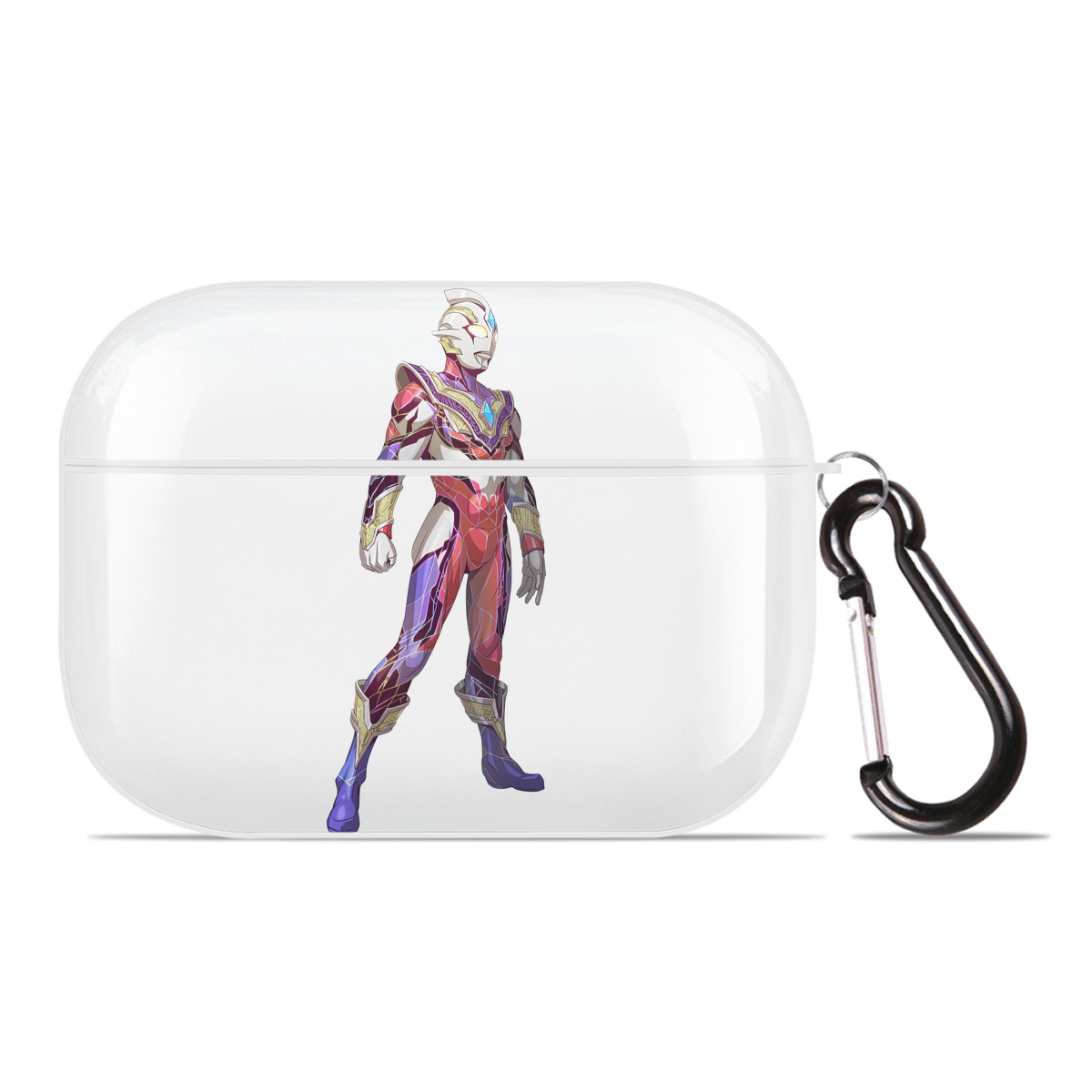 （画像用） ウルトラマン Ultraman 【AirPods Pro用】ハードシェル保護ケース 耐衝撃・防指紋・カラビナ付き商品仕様