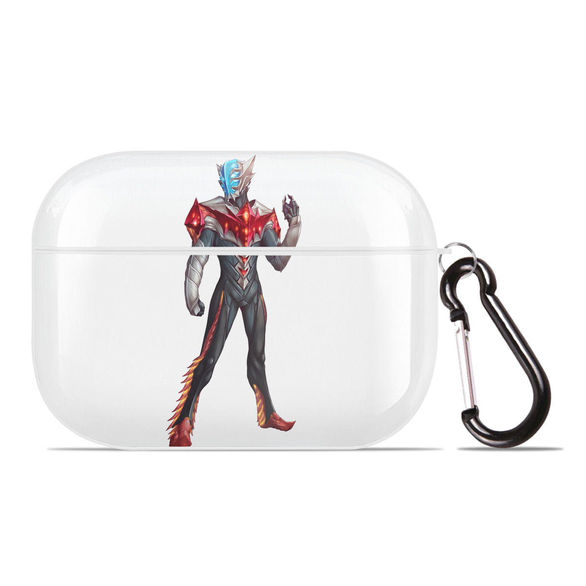 （画像用） ウルトラマン Ultraman 【AirPods Pro用】ハードシェル保護ケース 耐衝撃・防指紋・カラビナ付き商品仕様