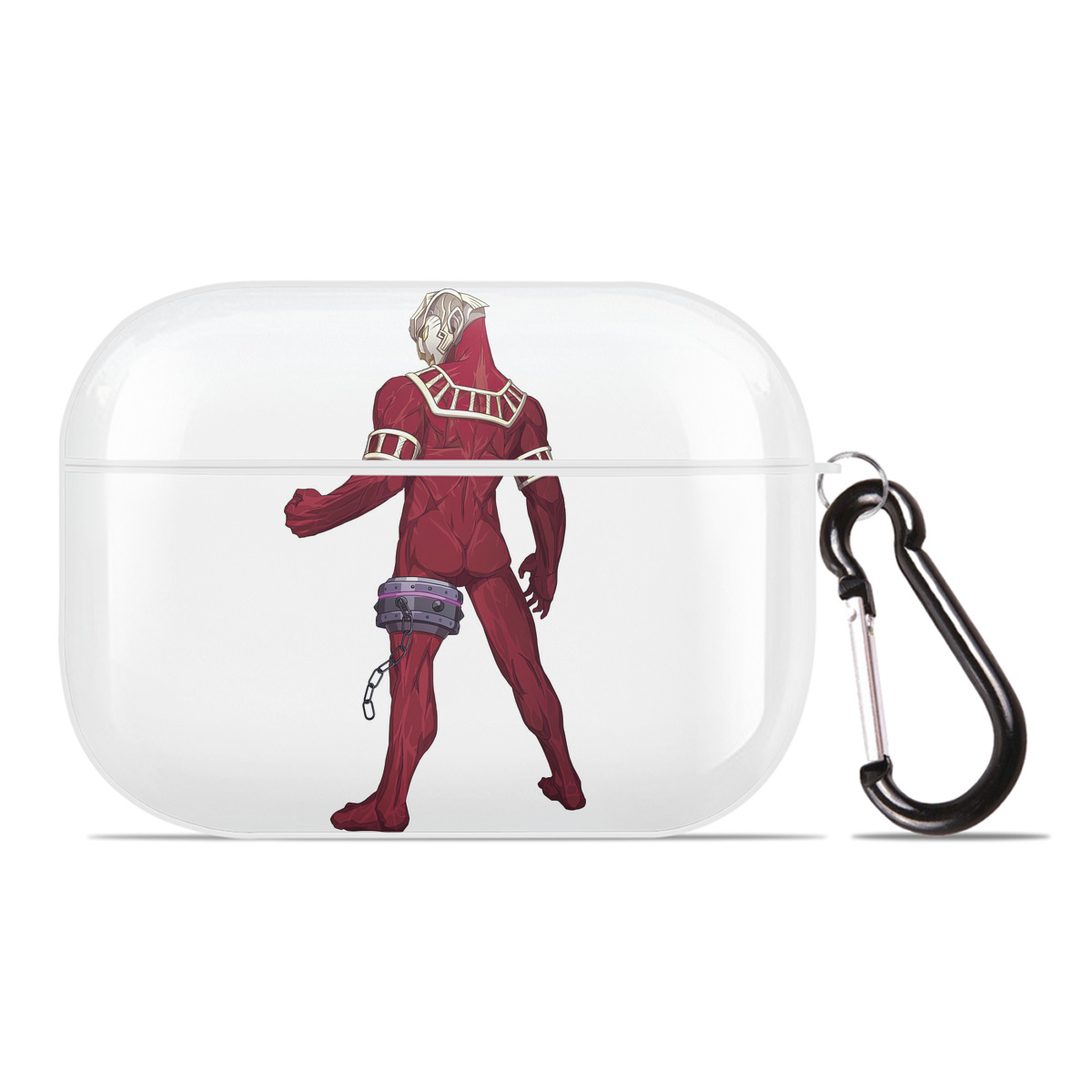 （画像用） ウルトラマン Ultraman 【AirPods Pro用】ハードシェル保護ケース 耐衝撃・防指紋・カラビナ付き商品仕様