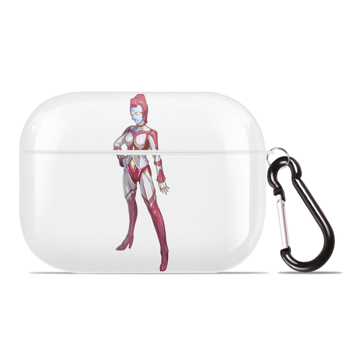 （画像用） ウルトラマン Ultraman 【AirPods Pro用】ハードシェル保護ケース 耐衝撃・防指紋・カラビナ付き商品仕様