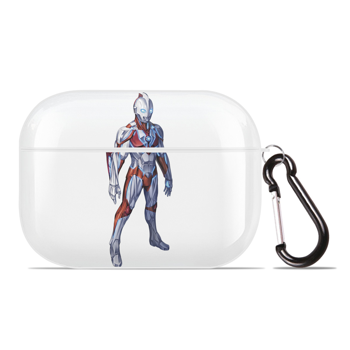 （画像用） ウルトラマン Ultraman 【AirPods Pro用】ハードシェル保護ケース 耐衝撃・防指紋・カラビナ付き商品仕様