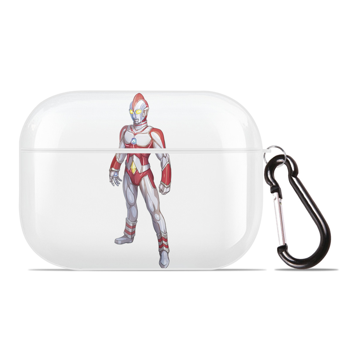 （画像用） ウルトラマン Ultraman 【AirPods Pro用】ハードシェル保護ケース 耐衝撃・防指紋・カラビナ付き商品仕様