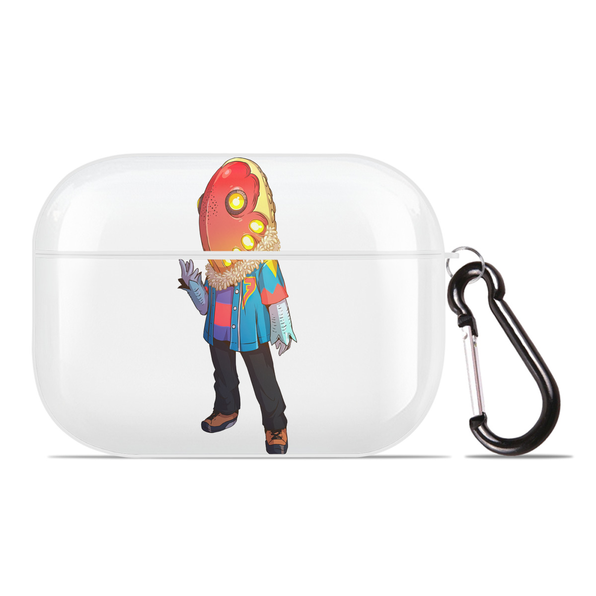 （画像用） ウルトラマン Ultraman 【AirPods Pro用】ハードシェル保護ケース 耐衝撃・防指紋・カラビナ付き商品仕様