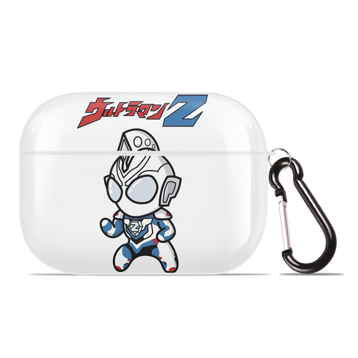 （画像用） ウルトラマン Ultraman 【AirPods Pro用】ハードシェル保護ケース 耐衝撃・防指紋・カラビナ付き商品仕様