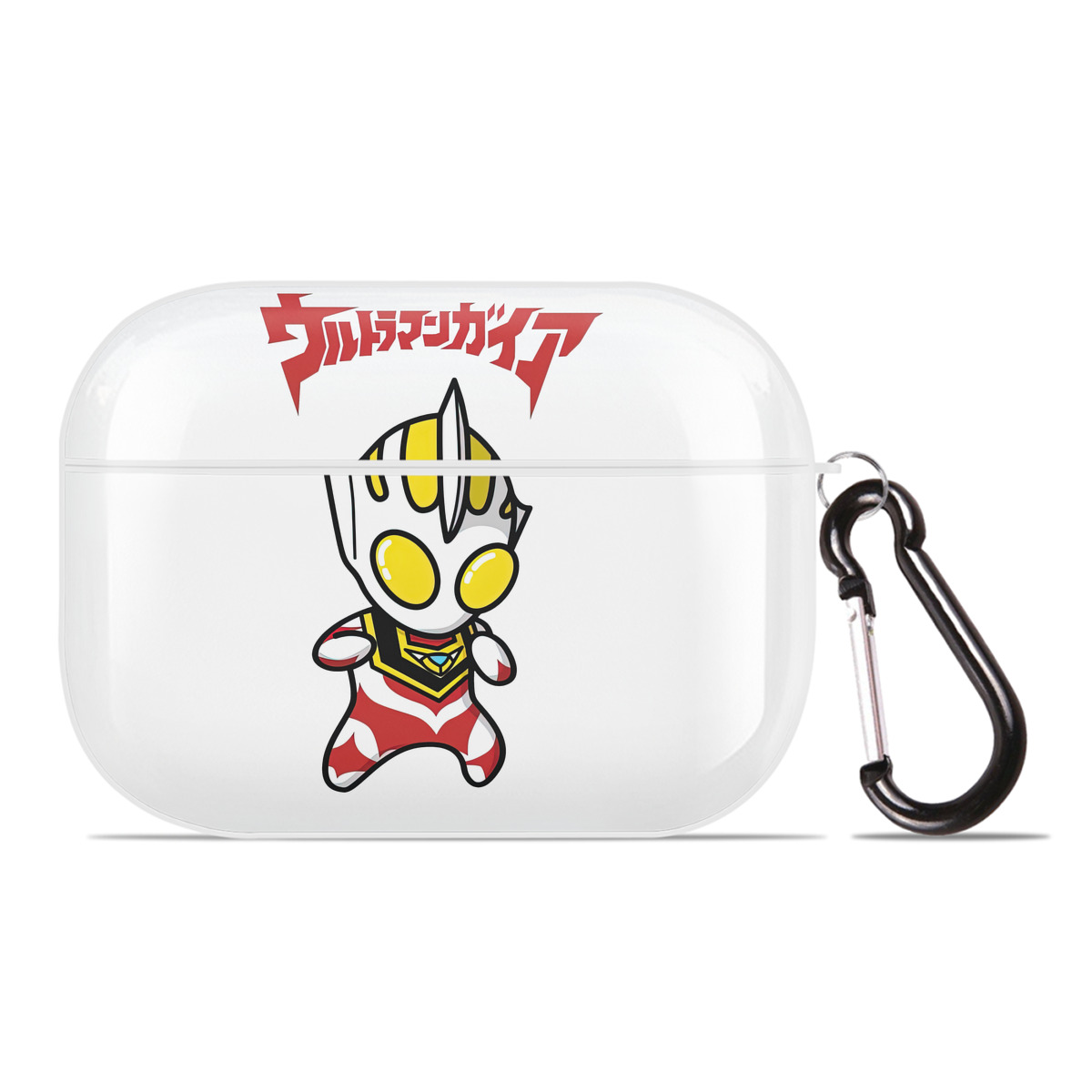 （画像用） ウルトラマン Ultraman 【AirPods Pro用】ハードシェル保護ケース 耐衝撃・防指紋・カラビナ付き商品仕様