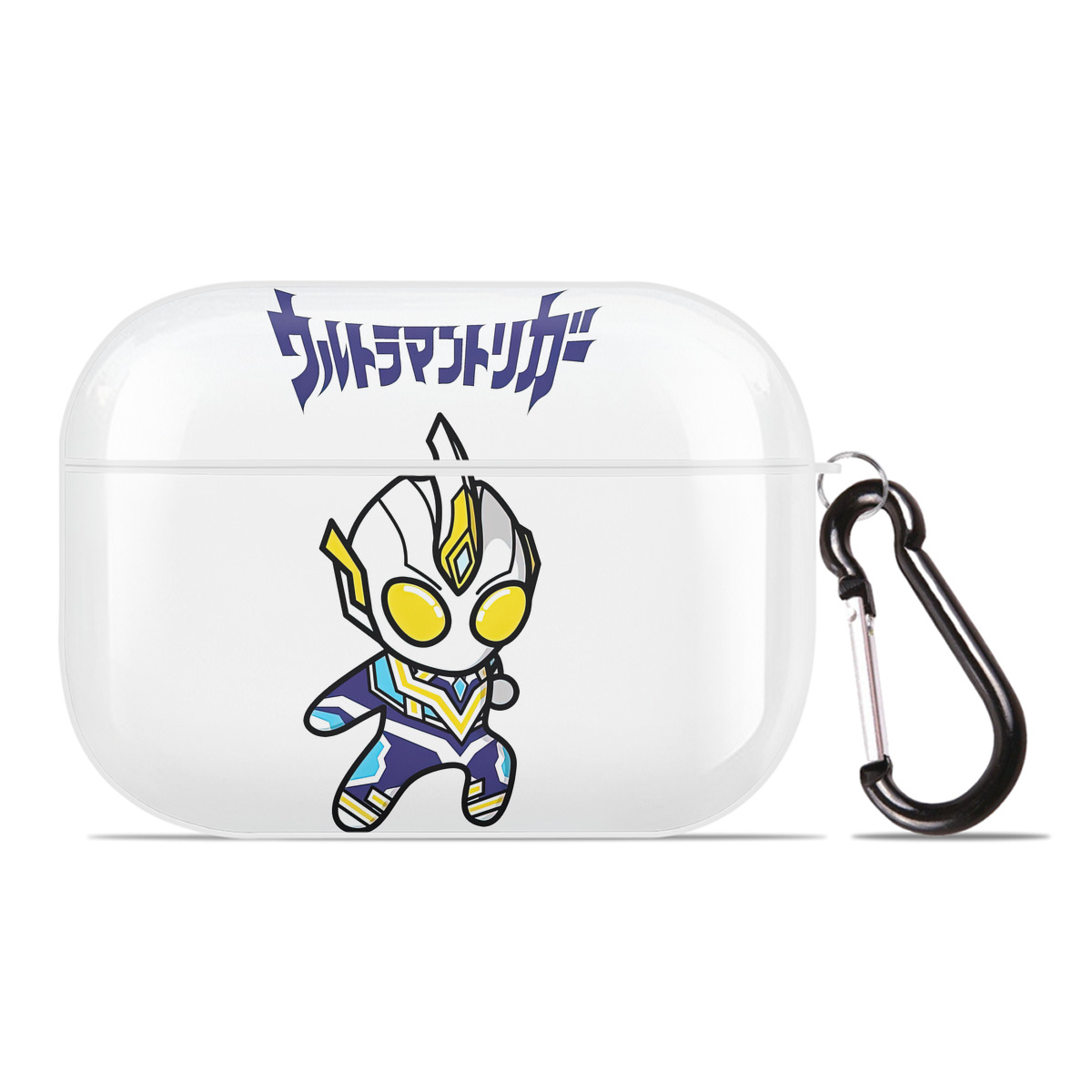 （画像用） ウルトラマン Ultraman 【AirPods Pro用】ハードシェル保護ケース 耐衝撃・防指紋・カラビナ付き商品仕様