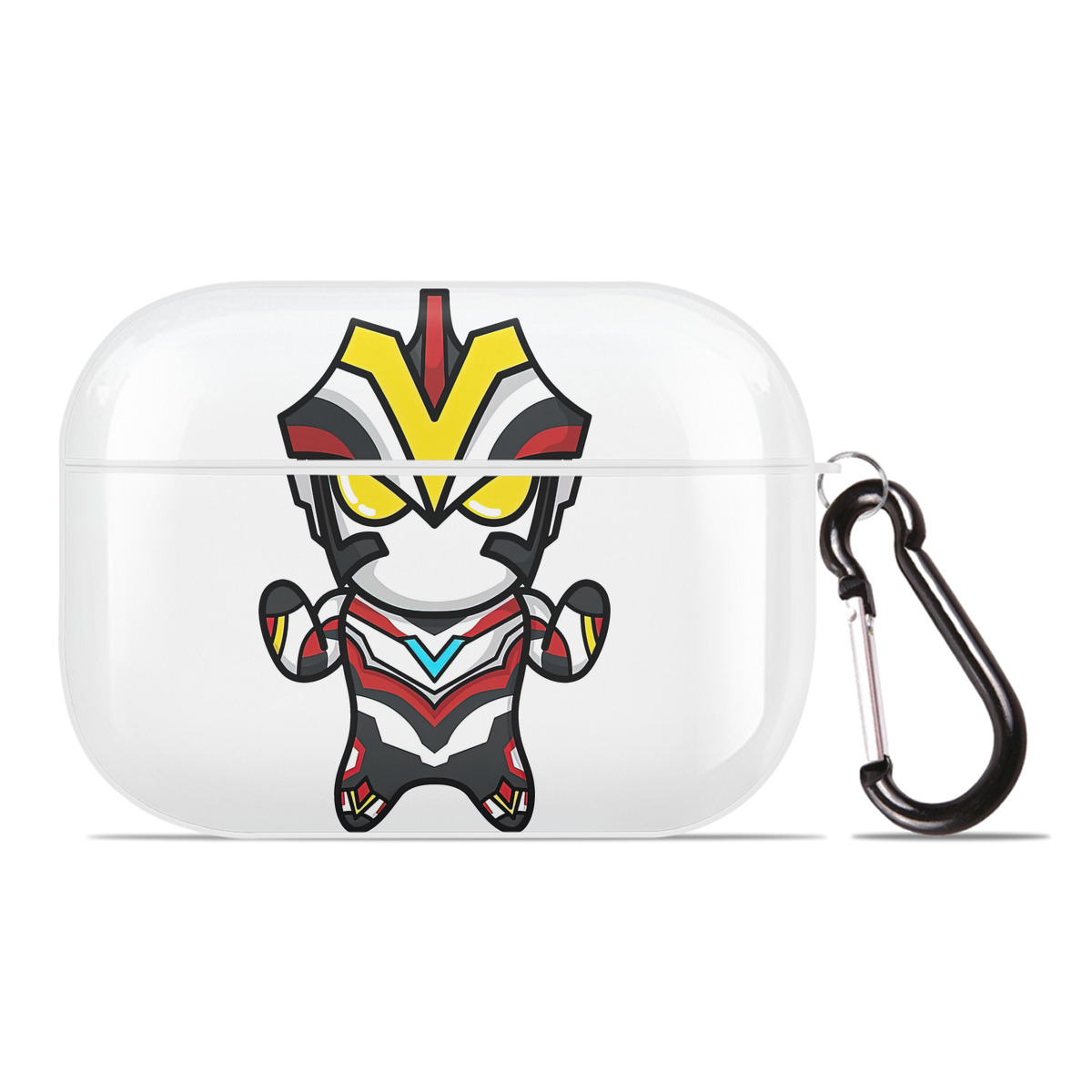 （画像用） ウルトラマン Ultraman 【AirPods Pro用】ハードシェル保護ケース 耐衝撃・防指紋・カラビナ付き商品仕様