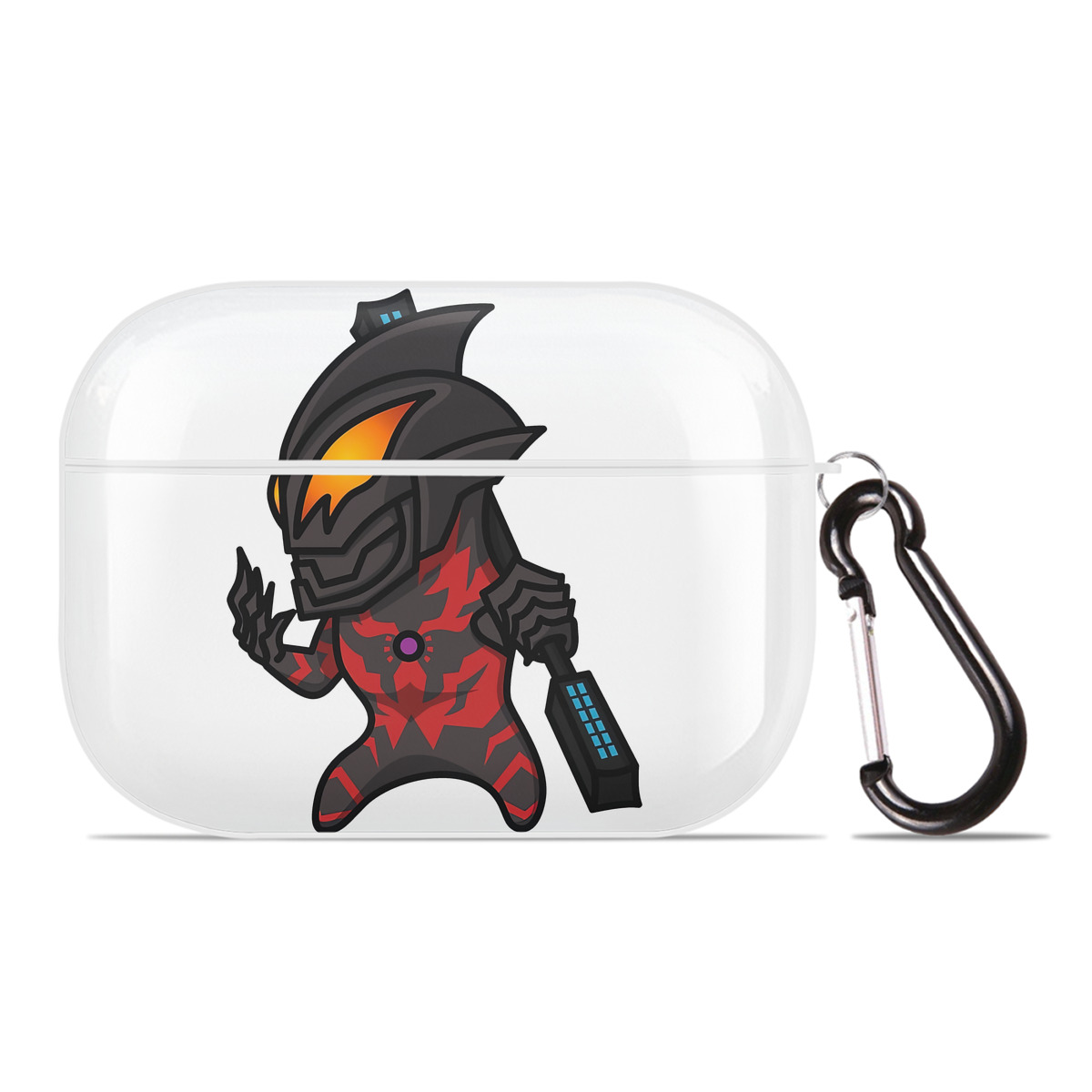 （画像用） ウルトラマン Ultraman 【AirPods Pro用】ハードシェル保護ケース 耐衝撃・防指紋・カラビナ付き商品仕様