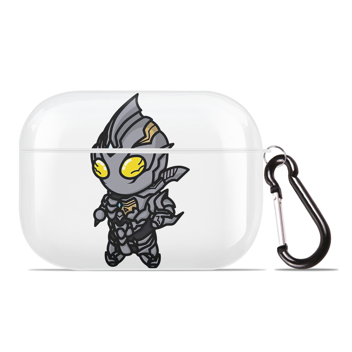 （画像用） ウルトラマン Ultraman 【AirPods Pro用】ハードシェル保護ケース 耐衝撃・防指紋・カラビナ付き商品仕様