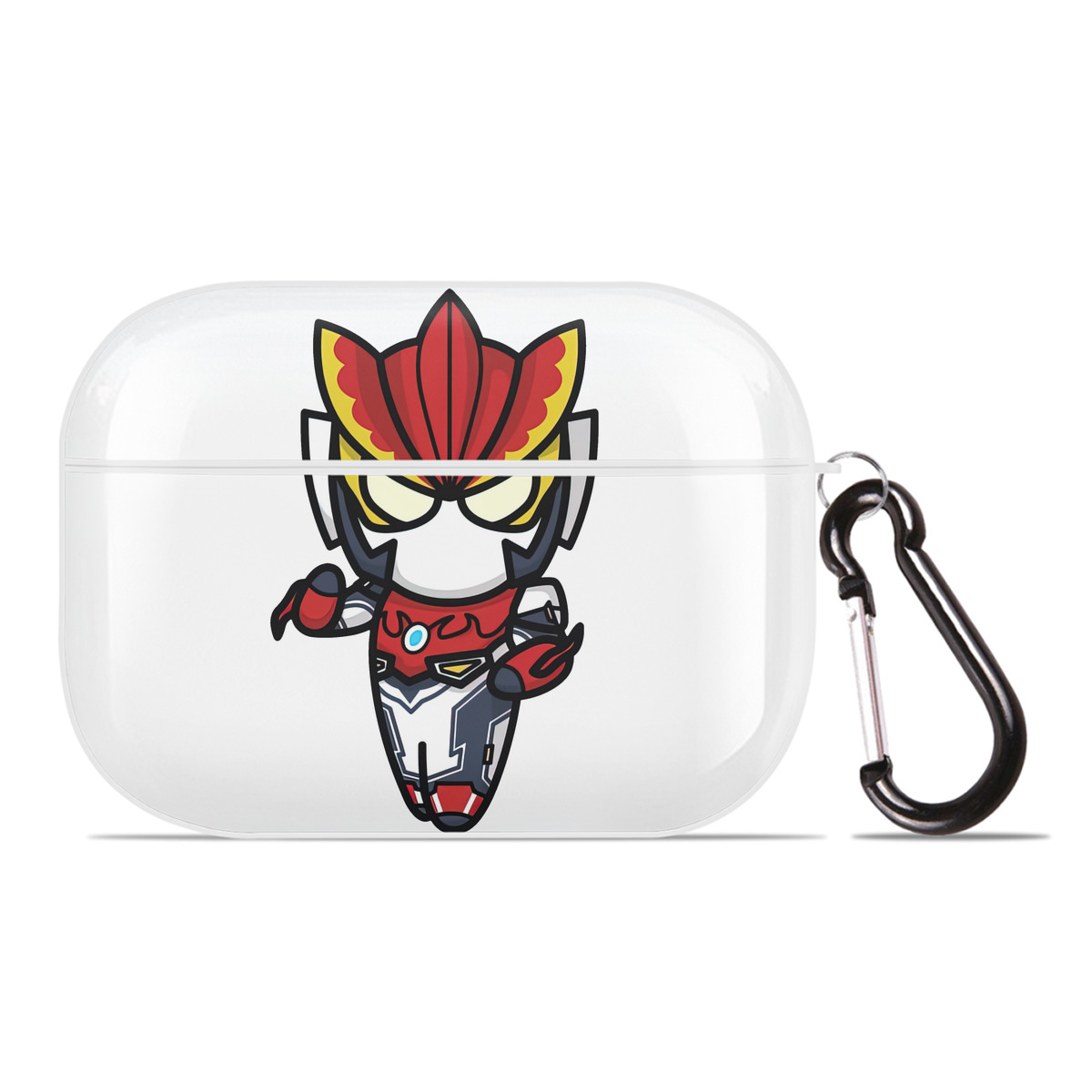 （画像用） ウルトラマン Ultraman 【AirPods Pro用】ハードシェル保護ケース 耐衝撃・防指紋・カラビナ付き商品仕様