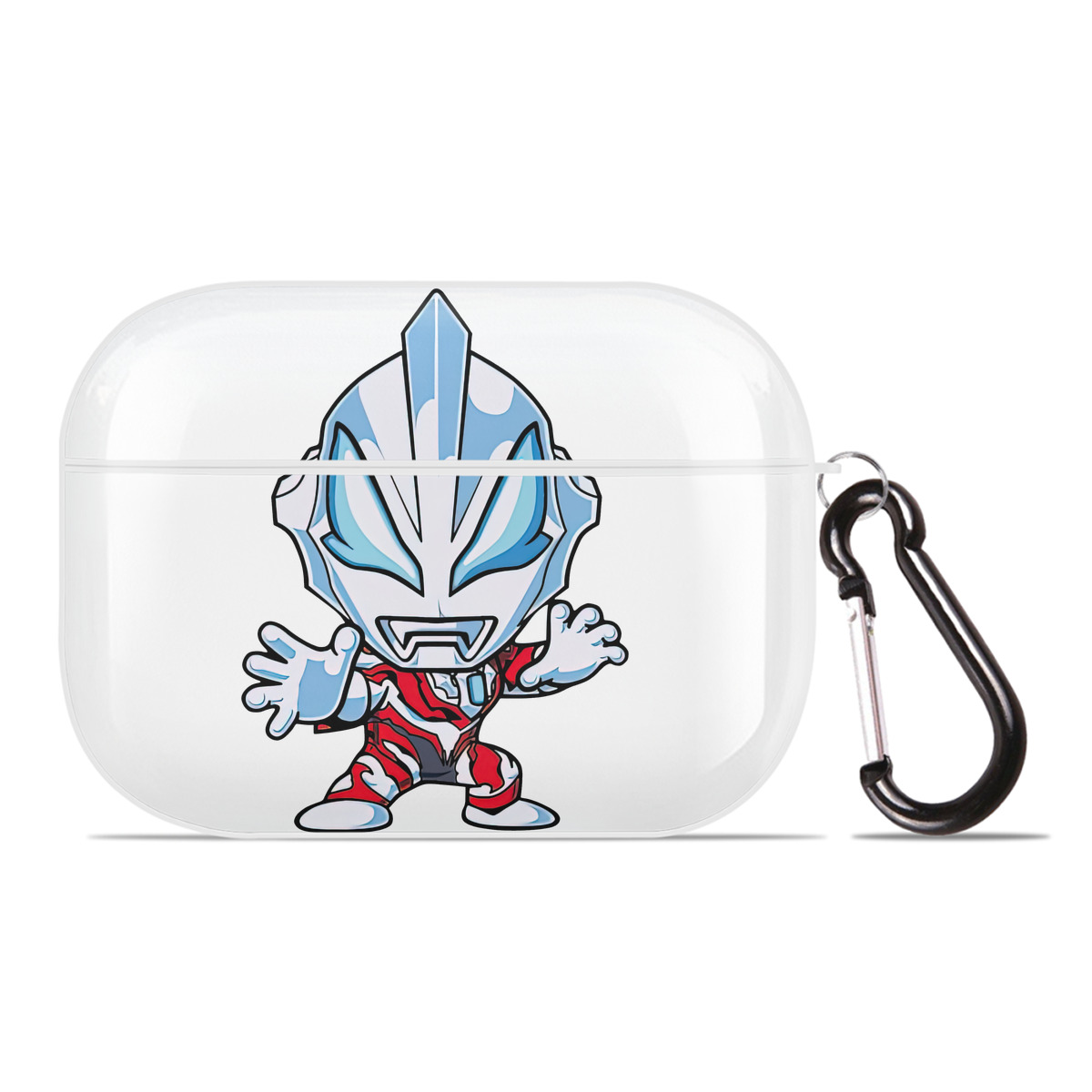 （画像用） ウルトラマン Ultraman 【AirPods Pro用】ハードシェル保護ケース 耐衝撃・防指紋・カラビナ付き商品仕様
