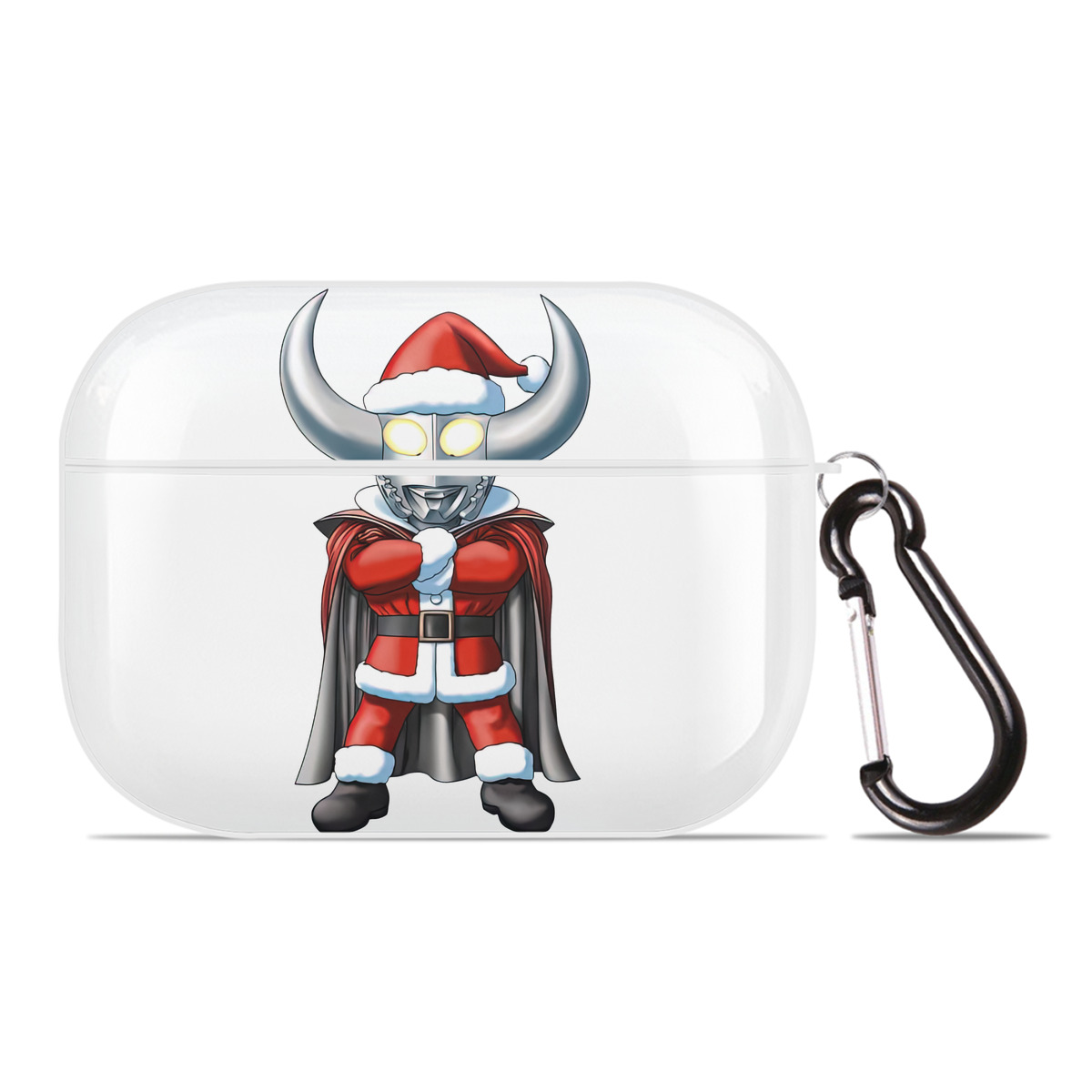（画像用） ウルトラマン Ultraman 【AirPods Pro用】ハードシェル保護ケース 耐衝撃・防指紋・カラビナ付き商品仕様