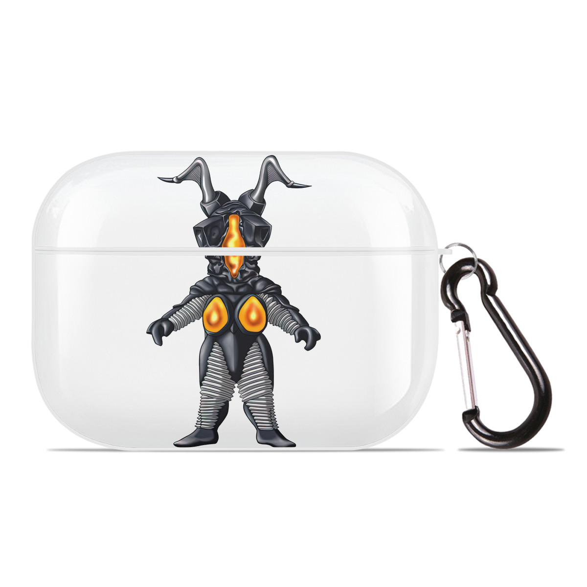 （画像用） ウルトラマン Ultraman 【AirPods Pro用】ハードシェル保護ケース 耐衝撃・防指紋・カラビナ付き商品仕様