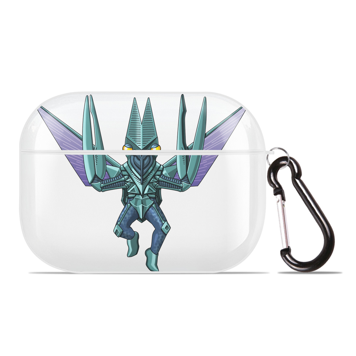 （画像用） ウルトラマン Ultraman 【AirPods Pro用】ハードシェル保護ケース 耐衝撃・防指紋・カラビナ付き商品仕様