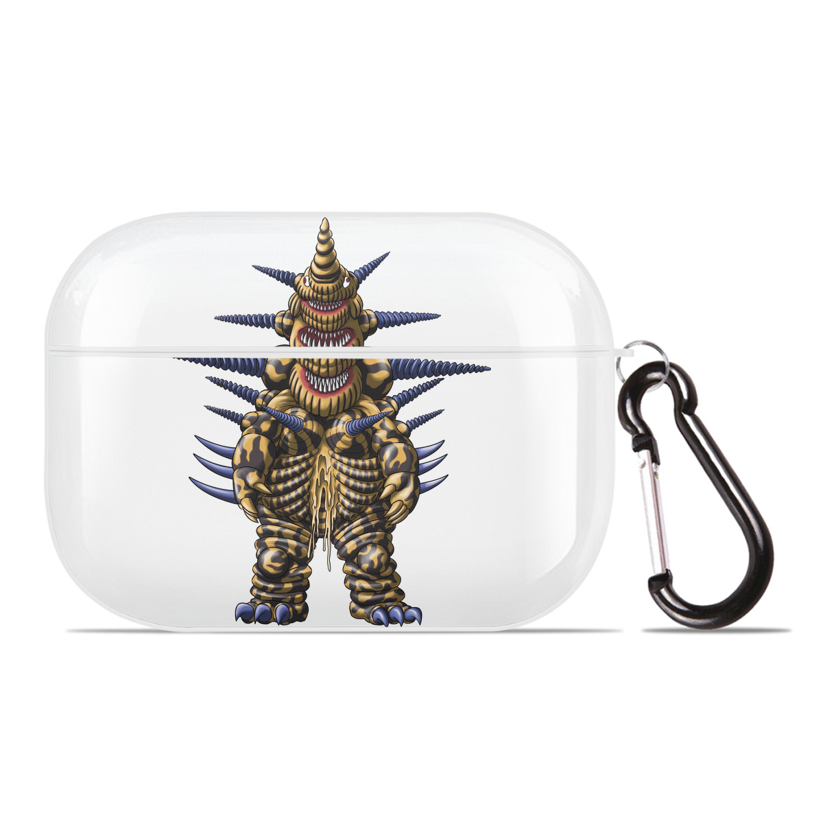 （画像用） ウルトラマン Ultraman 【AirPods Pro用】ハードシェル保護ケース 耐衝撃・防指紋・カラビナ付き商品仕様