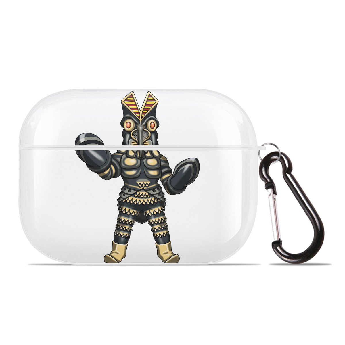 （画像用） ウルトラマン Ultraman 【AirPods Pro用】ハードシェル保護ケース 耐衝撃・防指紋・カラビナ付き商品仕様