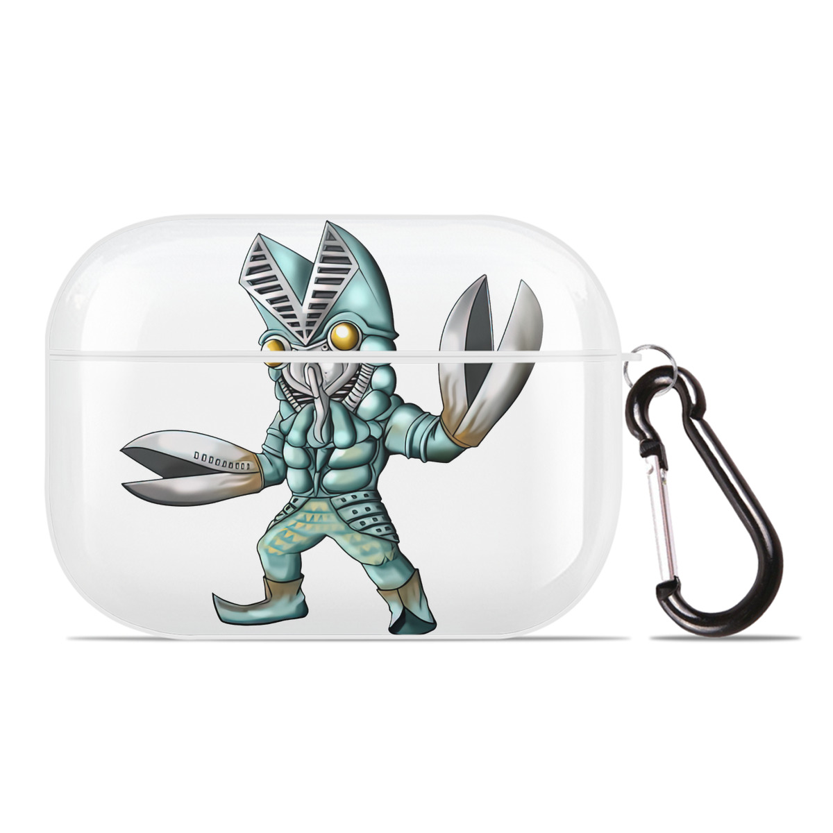 （画像用） ウルトラマン Ultraman 【AirPods Pro用】ハードシェル保護ケース 耐衝撃・防指紋・カラビナ付き商品仕様