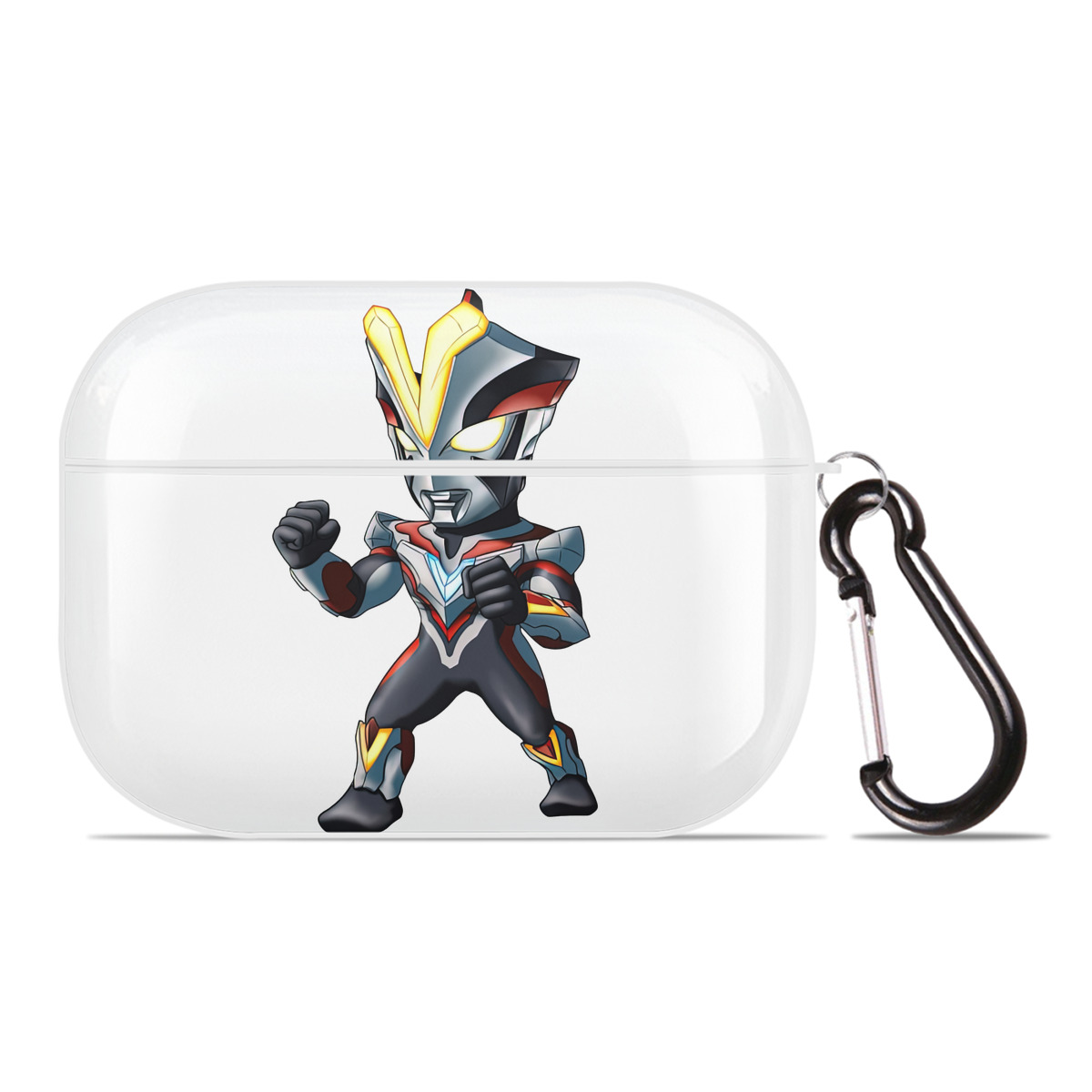 （画像用） ウルトラマン Ultraman 【AirPods Pro用】ハードシェル保護ケース 耐衝撃・防指紋・カラビナ付き商品仕様